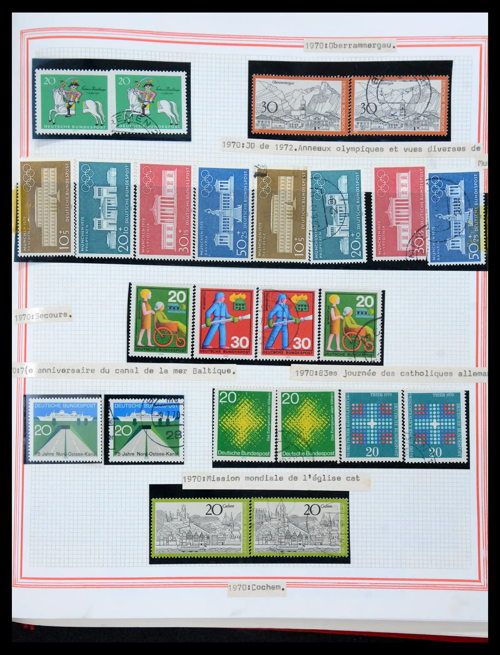 41349 0094 - Stamp collection 41349 Germany 1945-1980.