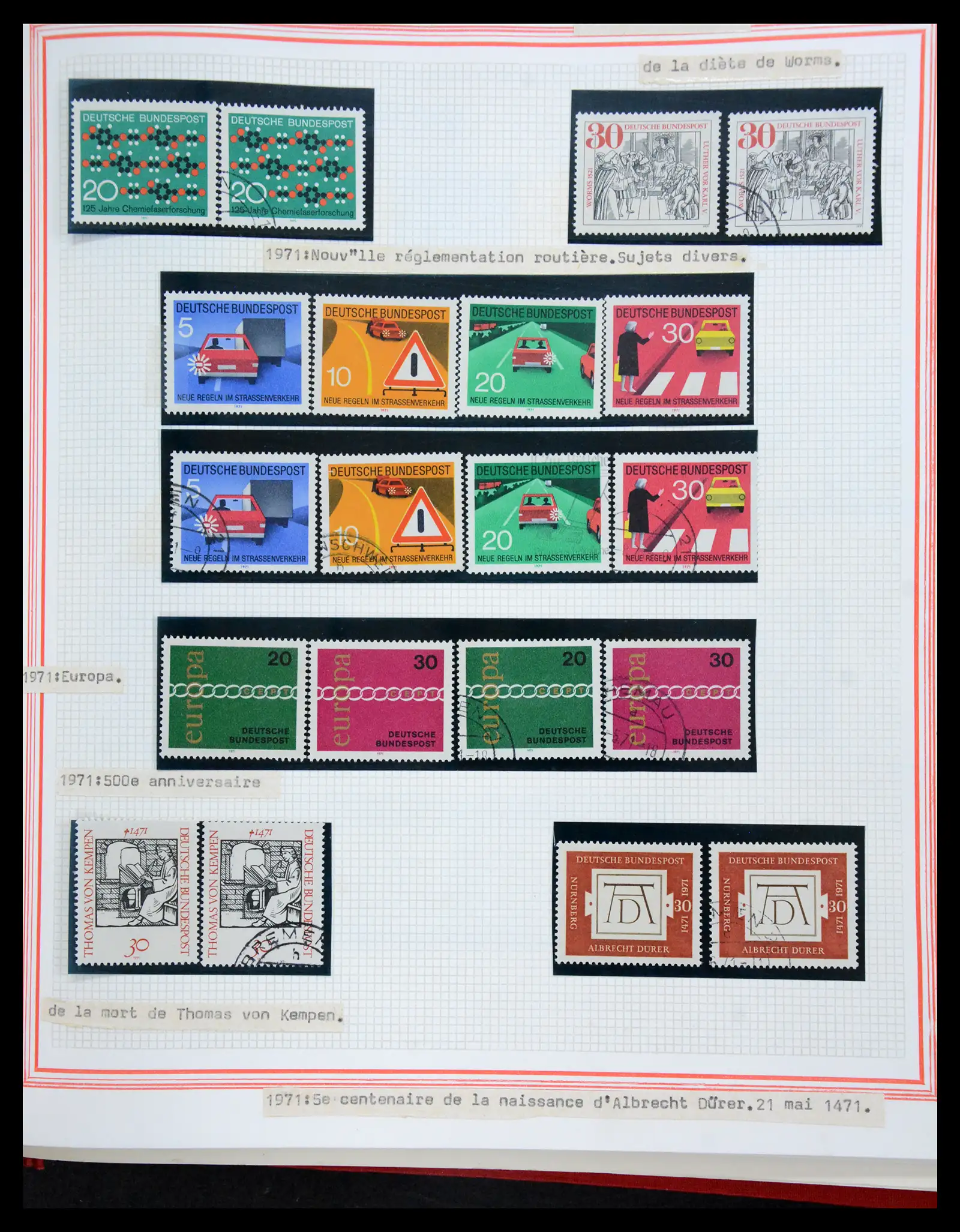 41349 0098 - Stamp collection 41349 Germany 1945-1980.