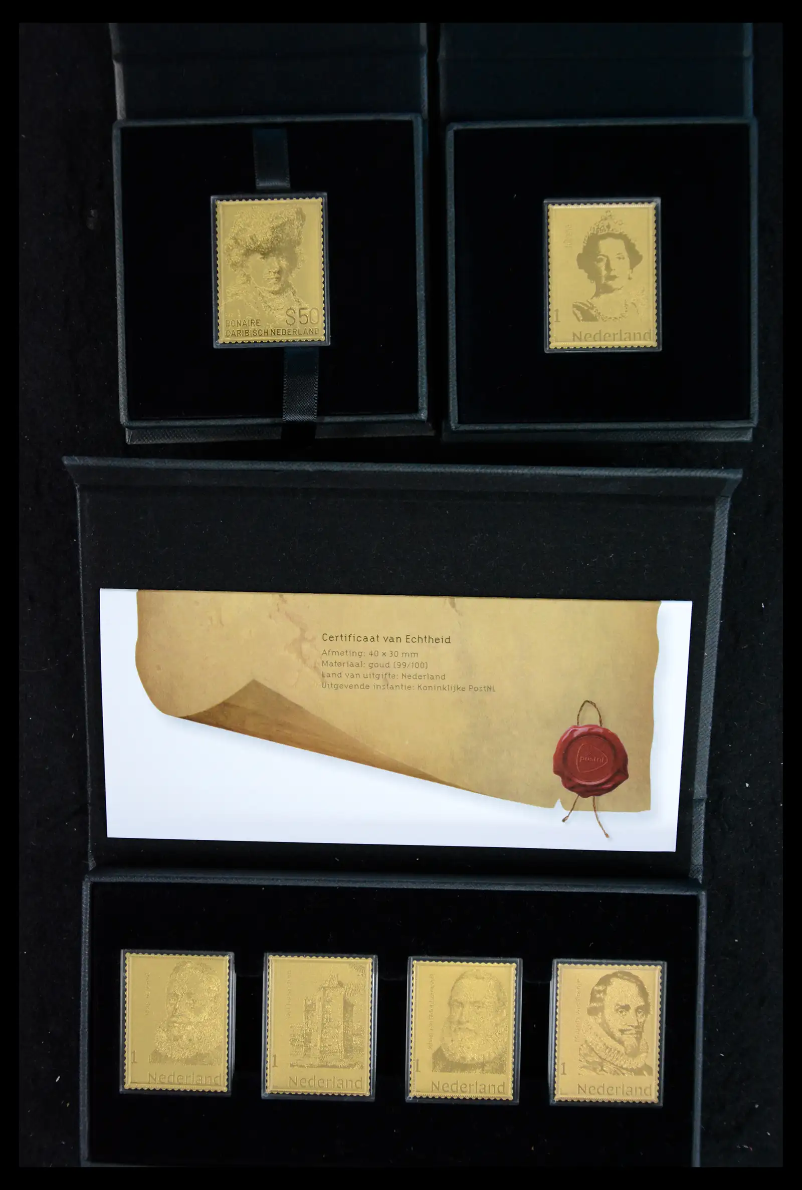 41400 0003 - Stamp collection 41400 Netherlands golden and silver stamps till 2025!!!