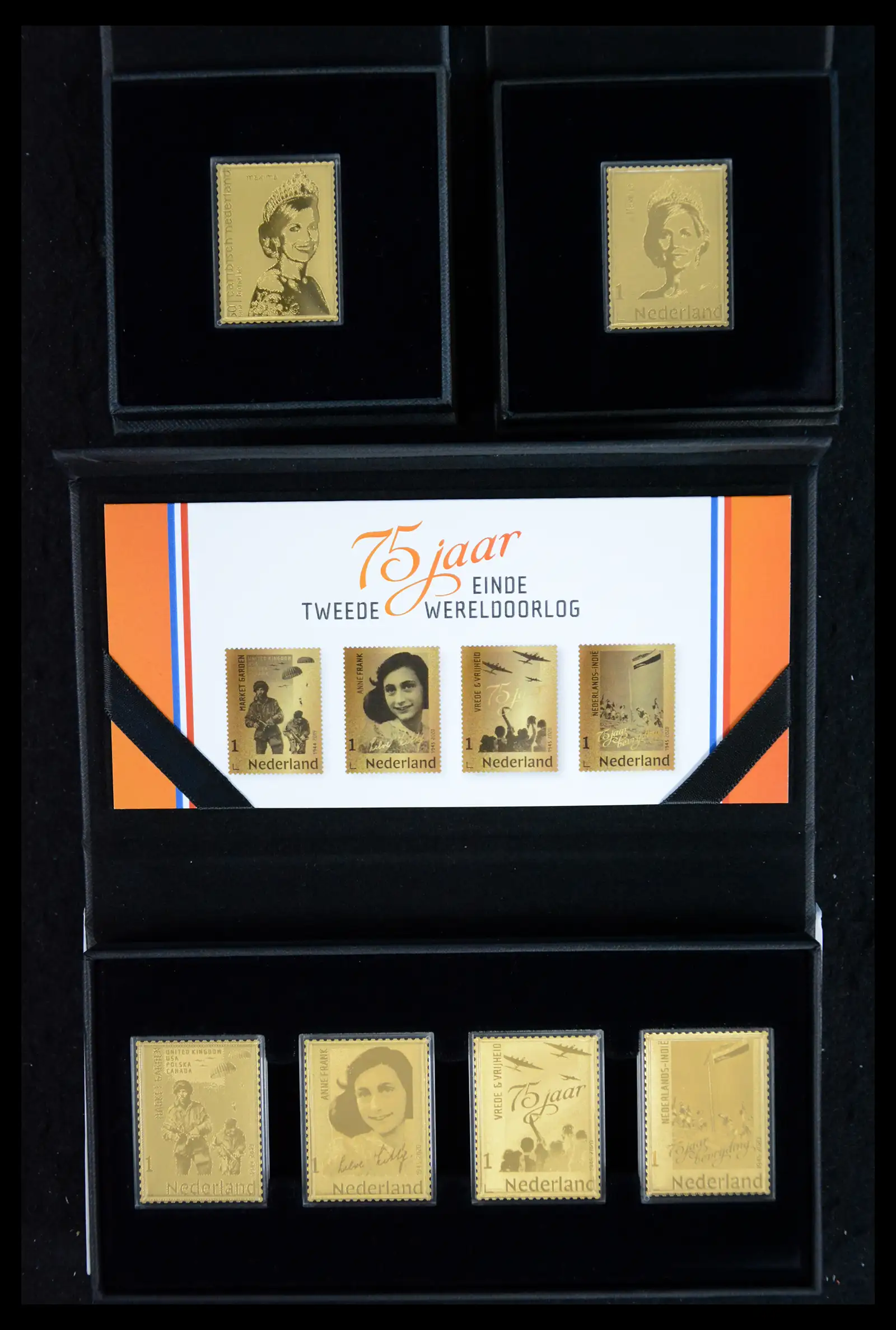 41400 0007 - Stamp collection 41400 Netherlands golden and silver stamps till 2025!!!
