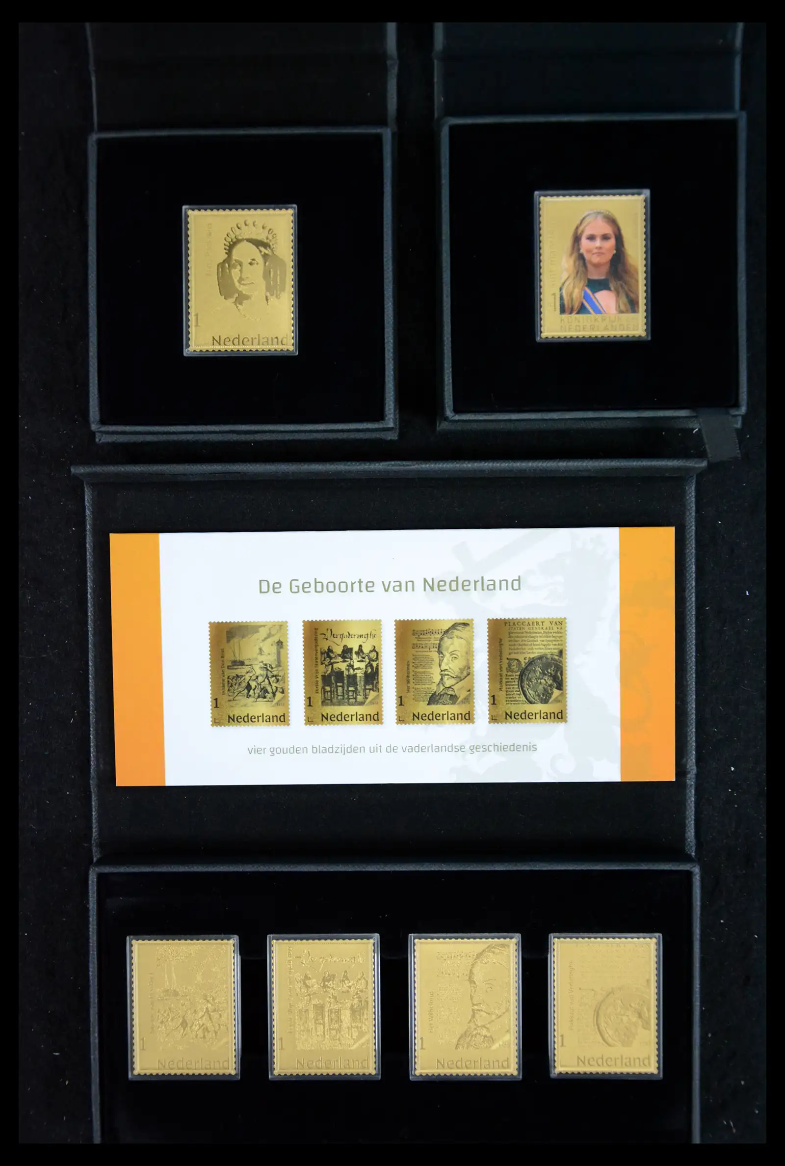 41400 0008 - Stamp collection 41400 Netherlands golden and silver stamps till 2025!!!