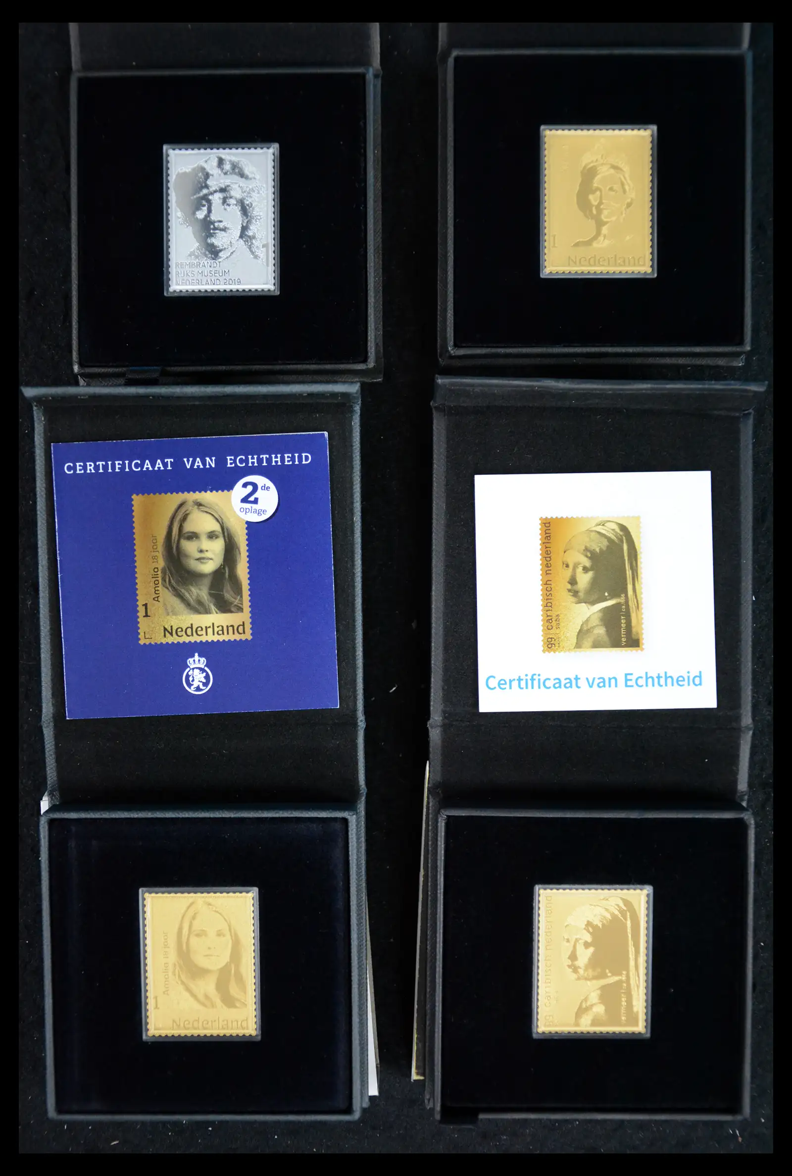 41400 0009 - Stamp collection 41400 Netherlands golden and silver stamps till 2025!!!