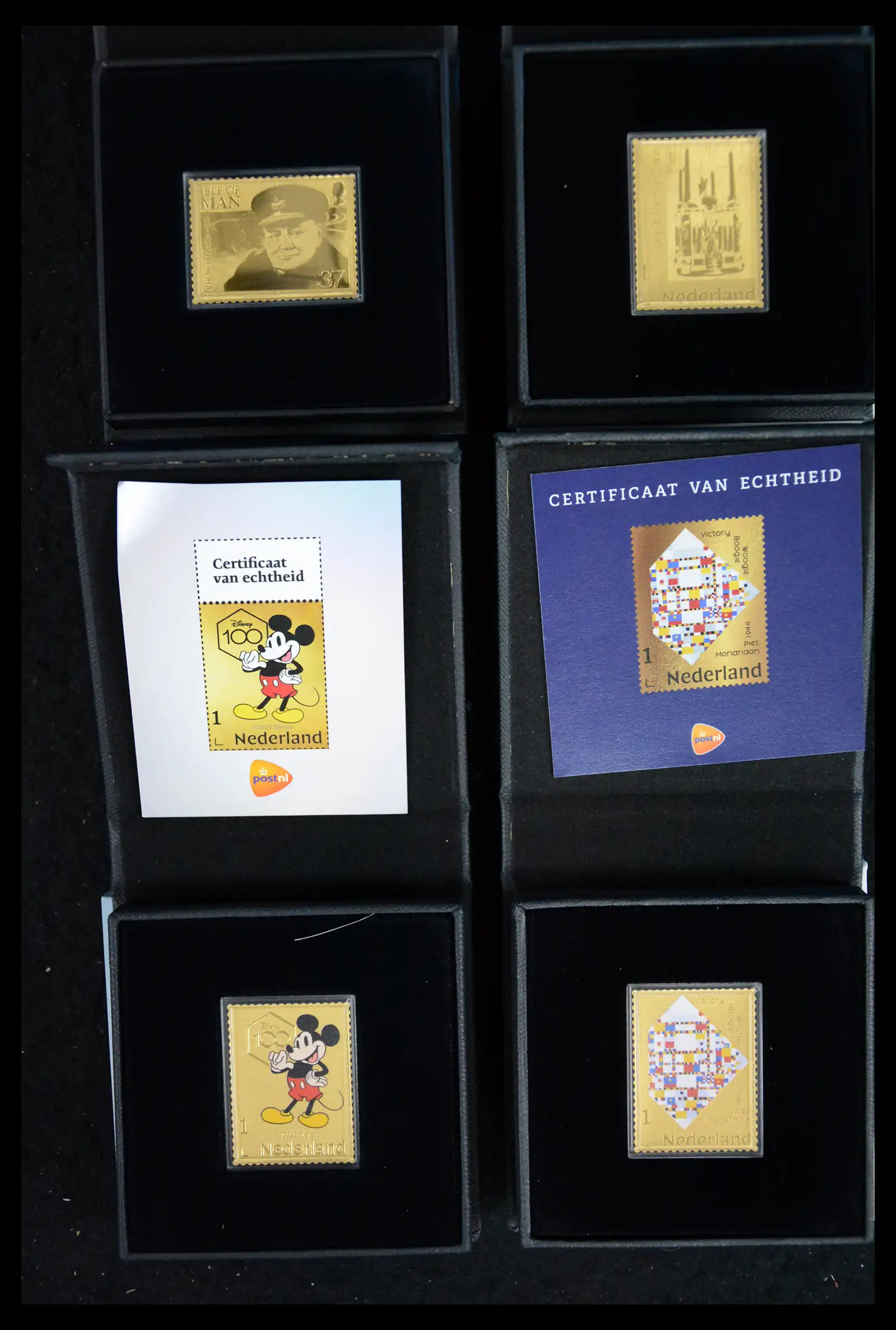 41400 0010 - Stamp collection 41400 Netherlands golden and silver stamps till 2025!!!