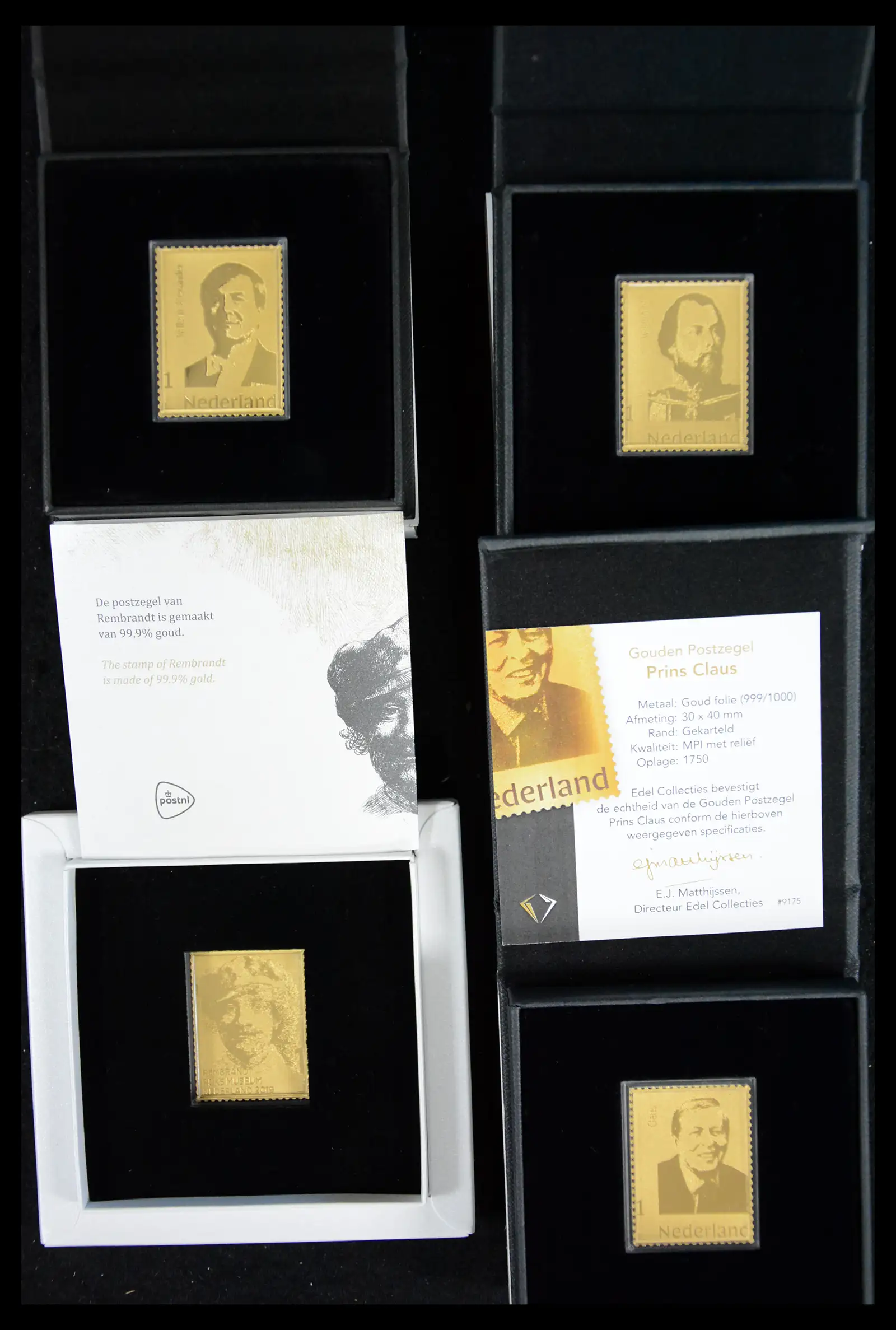 41400 0012 - Stamp collection 41400 Netherlands golden and silver stamps till 2025!!!