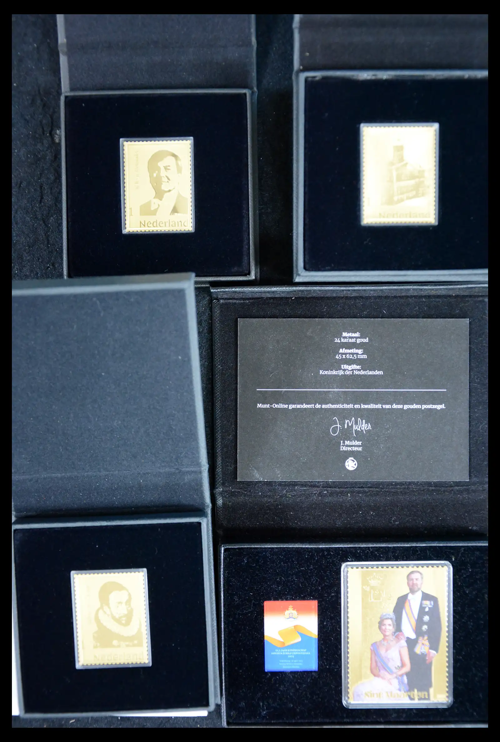 41400 0016 - Stamp collection 41400 Netherlands golden and silver stamps till 2025!!!