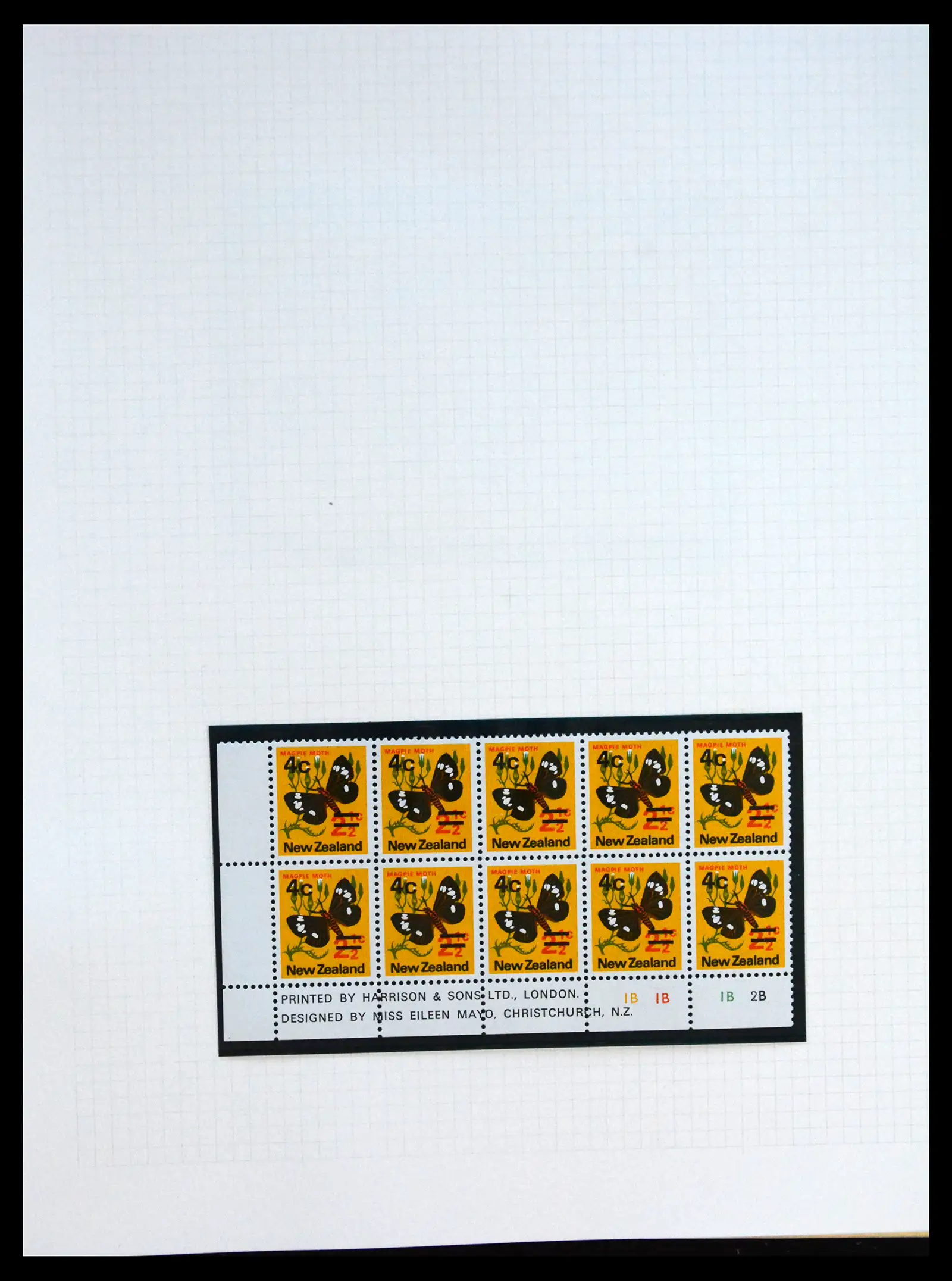 41404 0022 - Postzegelverzameling 41404 New Zealand 1970-1971.