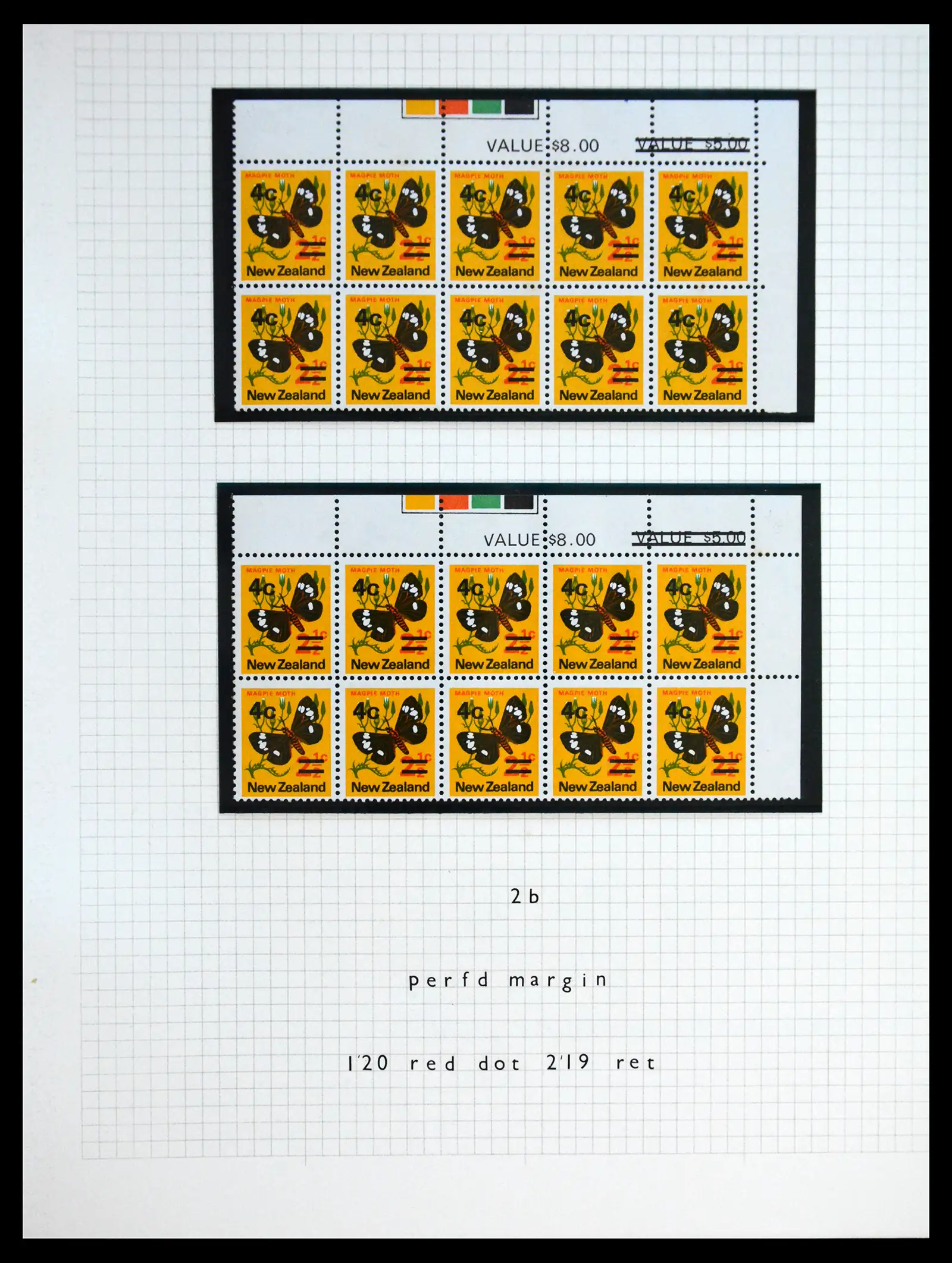 41404 0024 - Postzegelverzameling 41404 New Zealand 1970-1971.