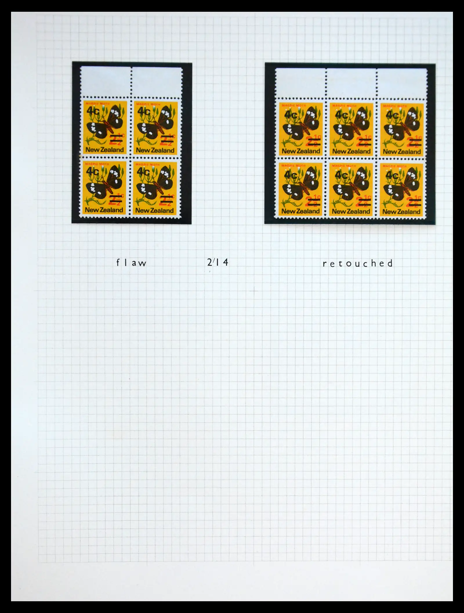 41404 0029 - Postzegelverzameling 41404 New Zealand 1970-1971.