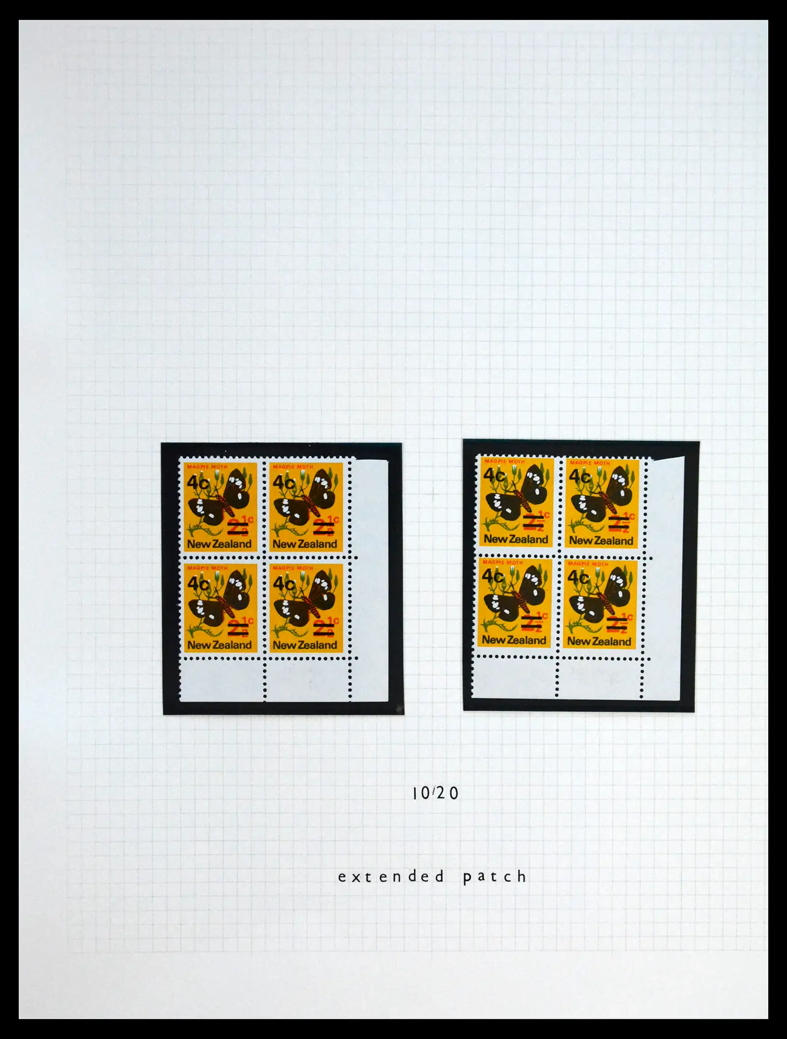 41404 0031 - Postzegelverzameling 41404 New Zealand 1970-1971.