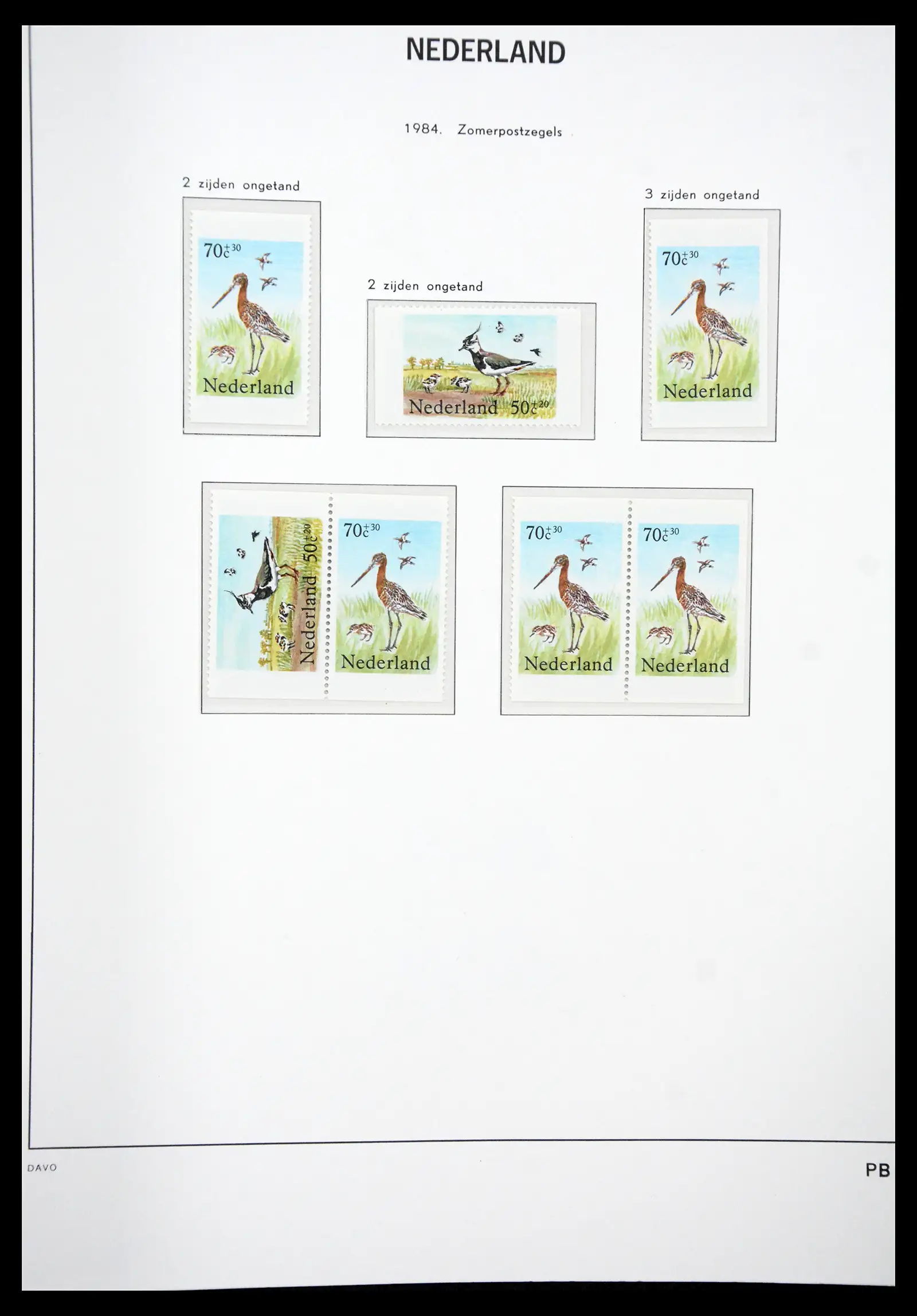 41423 0056 - Postzegelverzameling 41423 Nederland automaatboekjes 1964-1994.