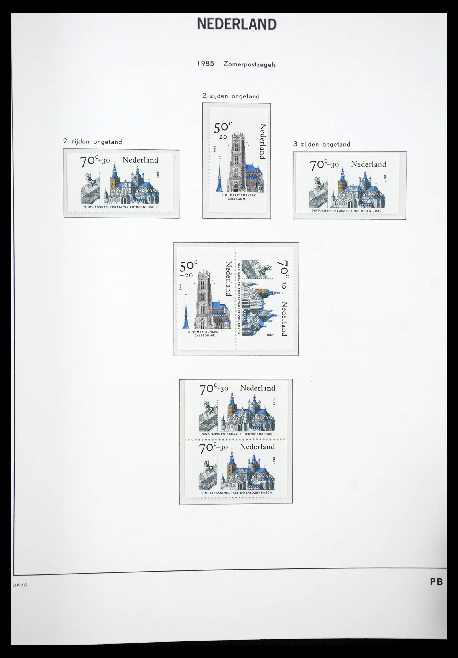 41423 0057 - Postzegelverzameling 41423 Nederland automaatboekjes 1964-1994.