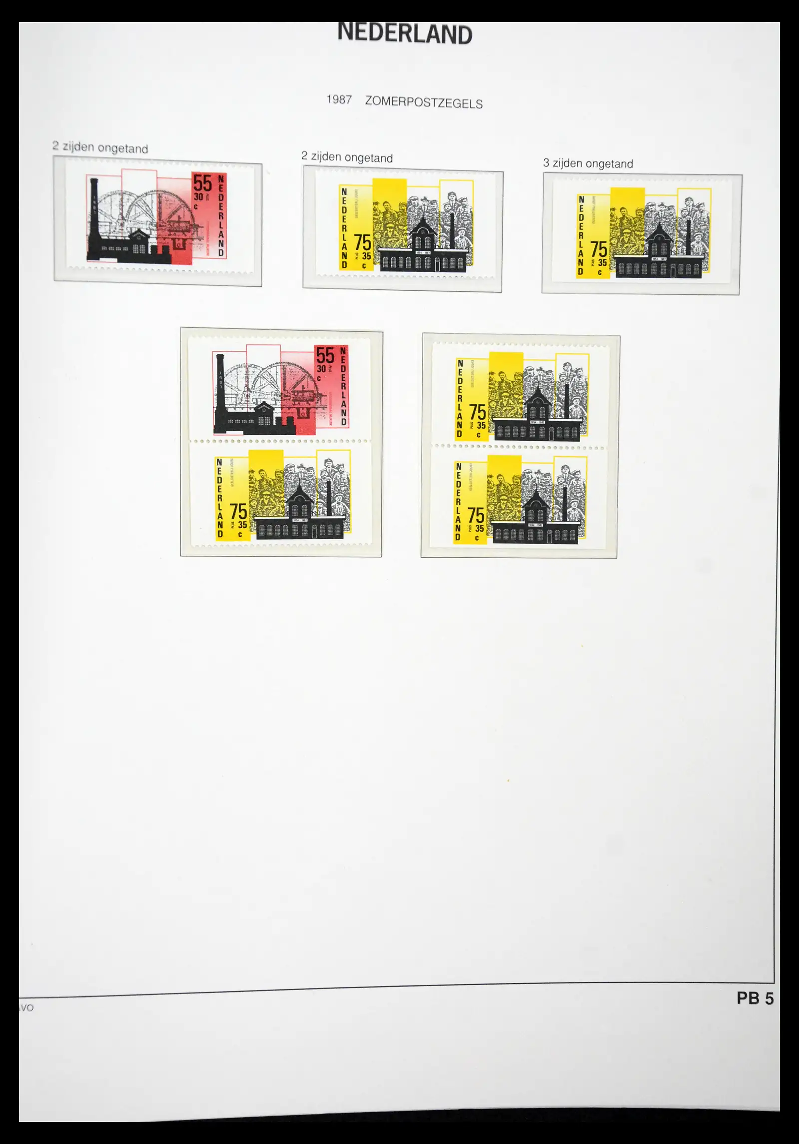 41423 0059 - Postzegelverzameling 41423 Nederland automaatboekjes 1964-1994.