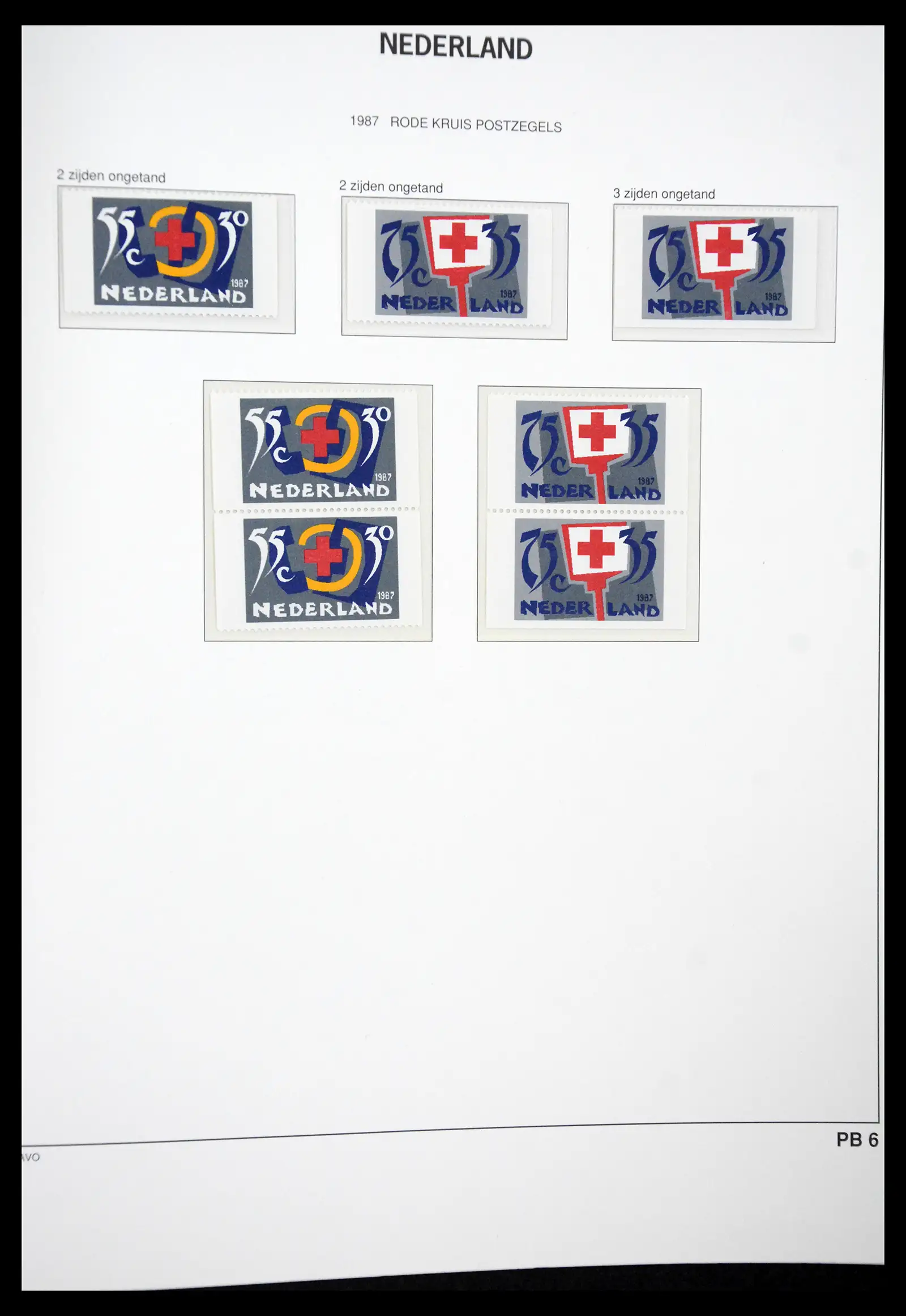 41423 0060 - Postzegelverzameling 41423 Nederland automaatboekjes 1964-1994.