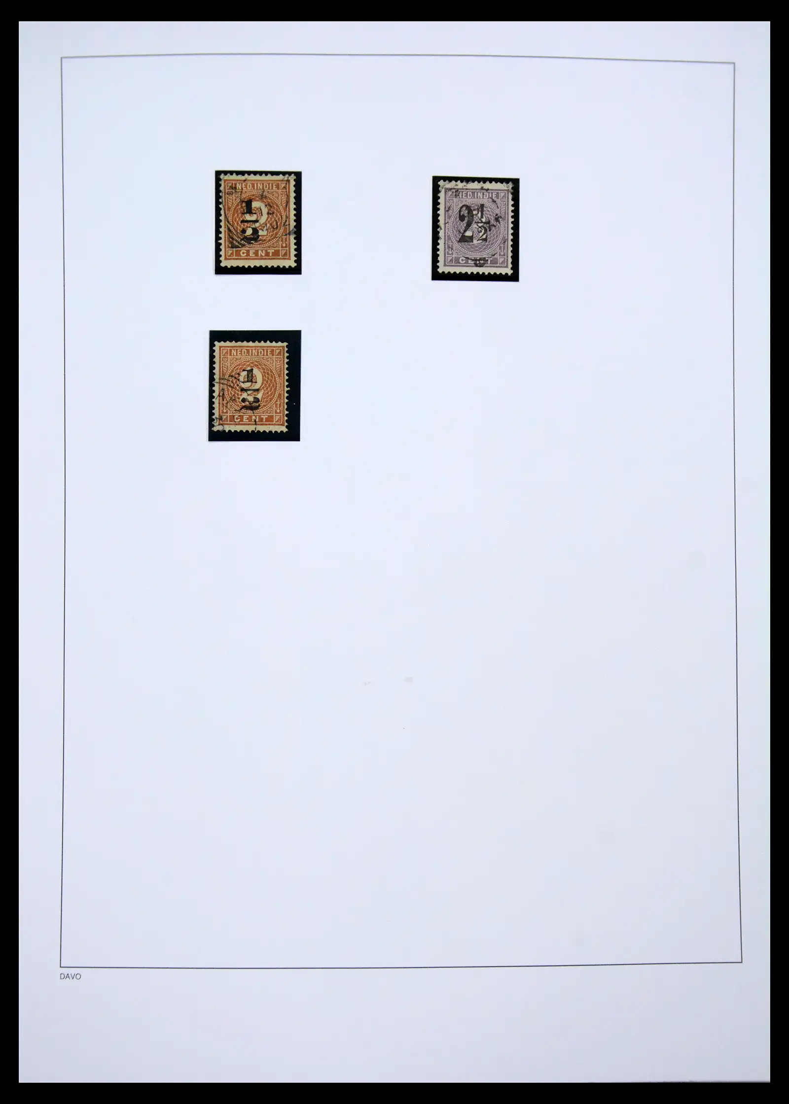 41429 0004 - Stamp collection 41429 Dutch east Indies 1864-1949.