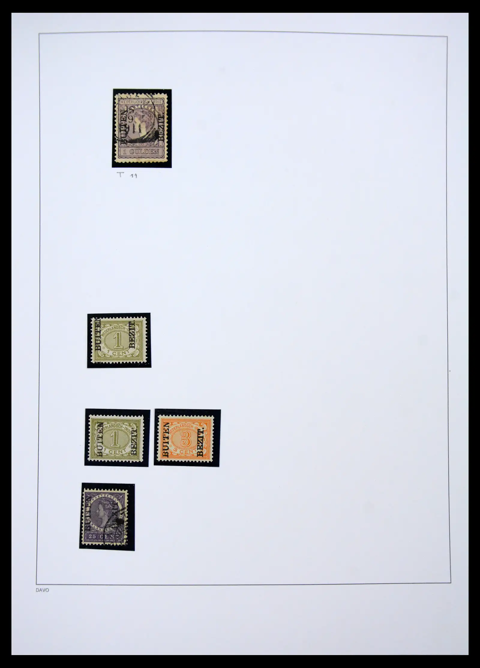 41429 0013 - Stamp collection 41429 Dutch east Indies 1864-1949.