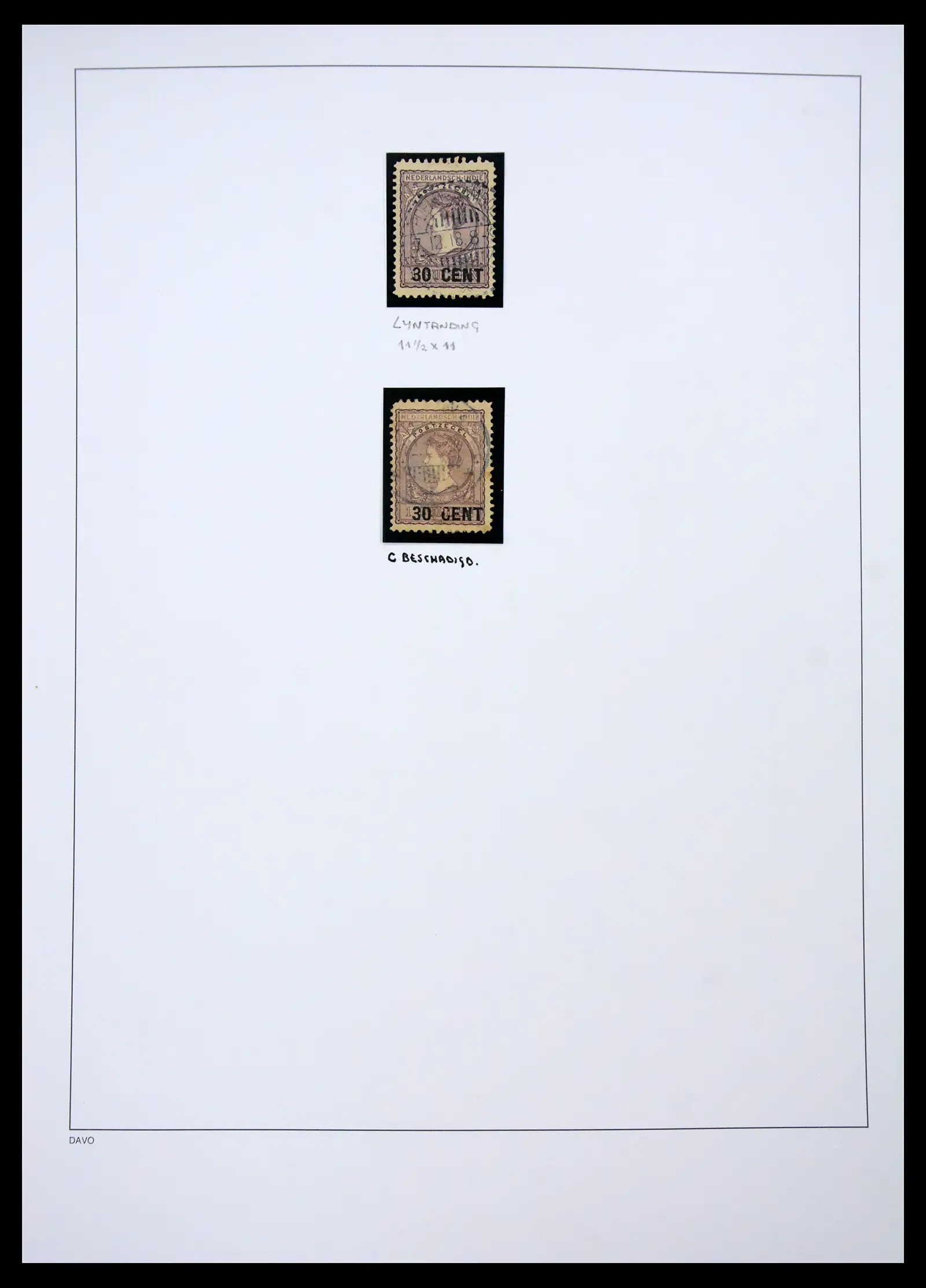 41429 0018 - Stamp collection 41429 Dutch east Indies 1864-1949.