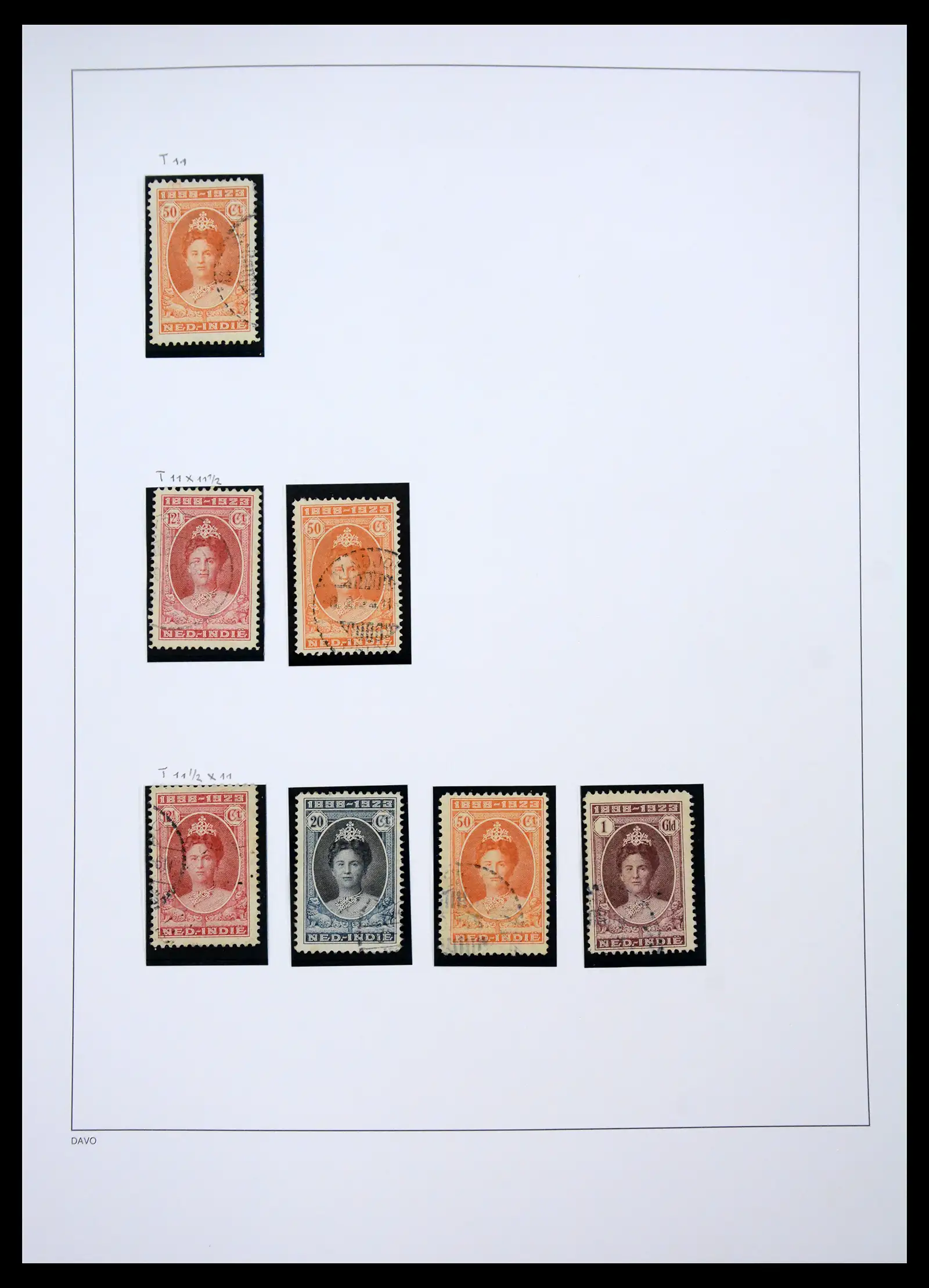 41429 0022 - Postzegelverzameling 41429 Nederlands Indië 1864-1949.