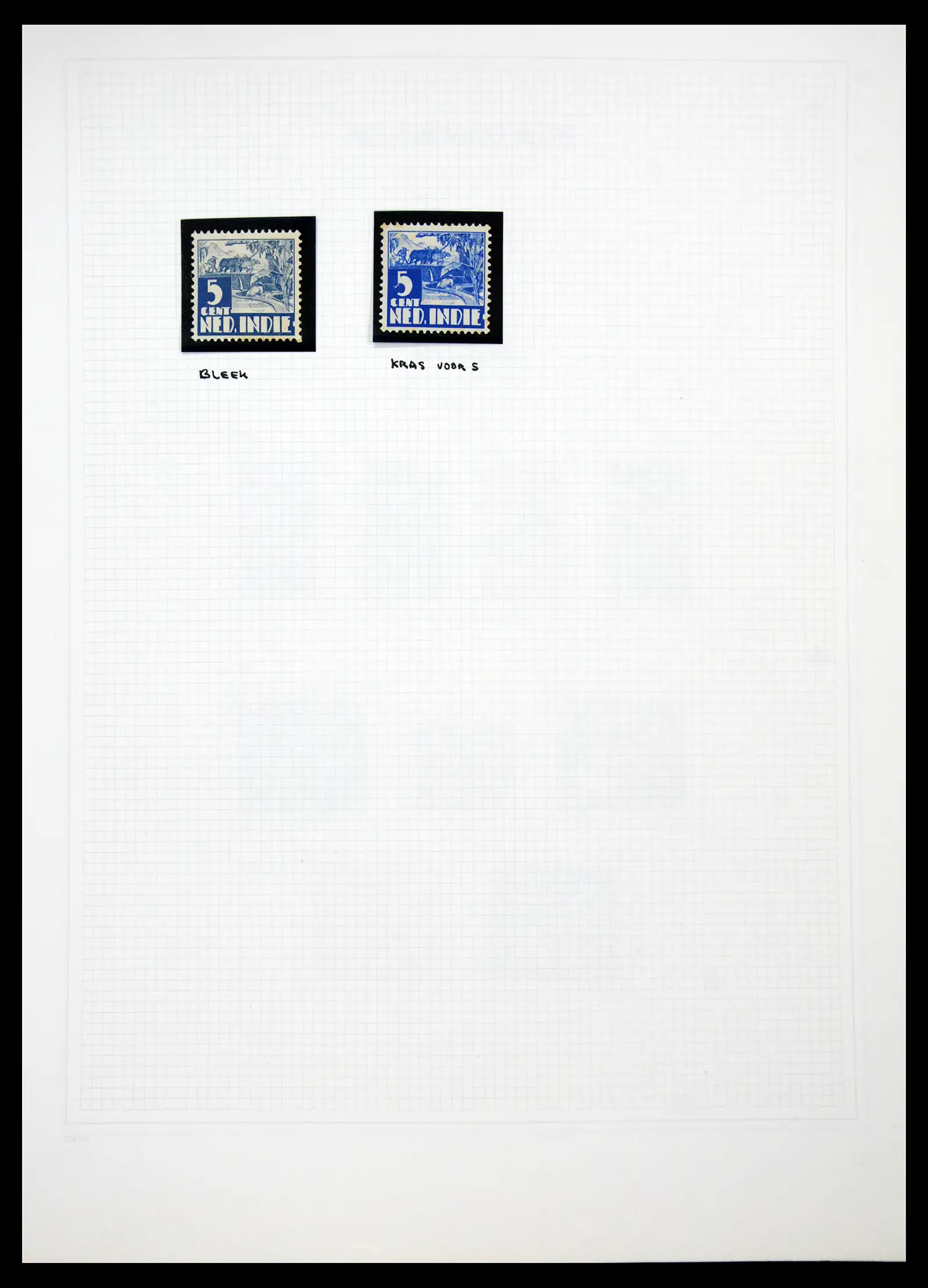 41429 0027 - Postzegelverzameling 41429 Nederlands Indië 1864-1949.