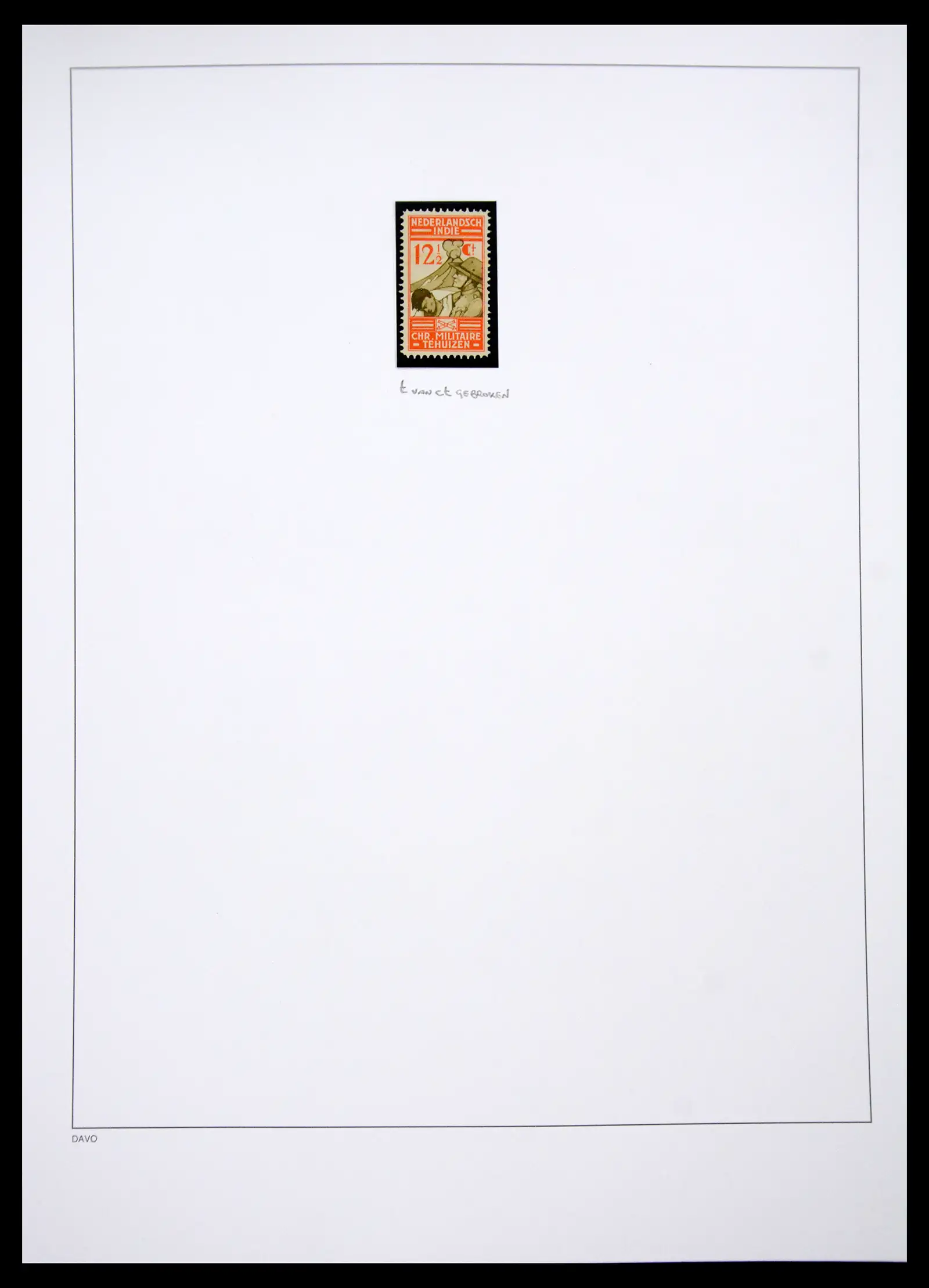 41429 0030 - Postzegelverzameling 41429 Nederlands Indië 1864-1949.