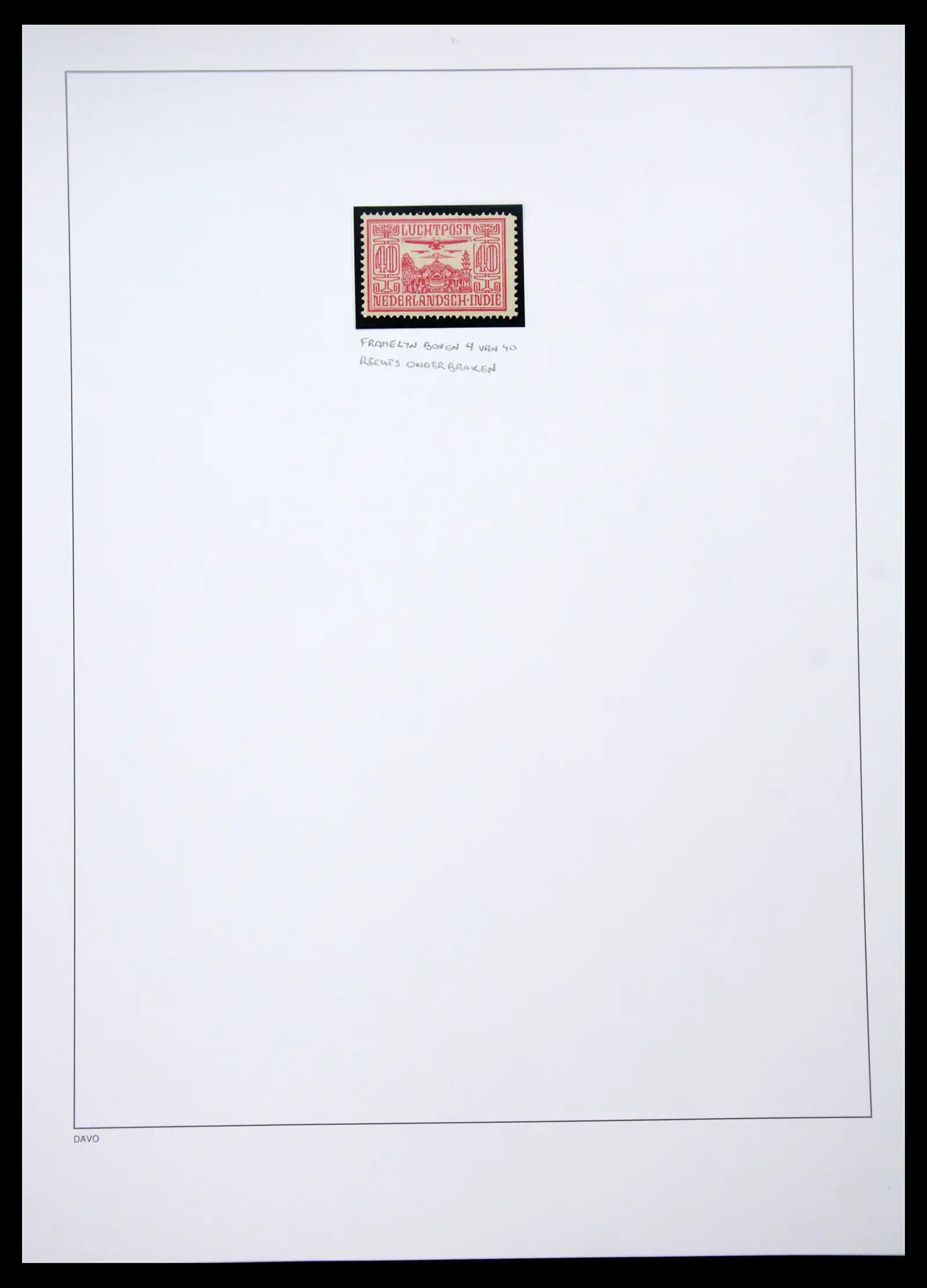 41429 0045 - Postzegelverzameling 41429 Nederlands Indië 1864-1949.