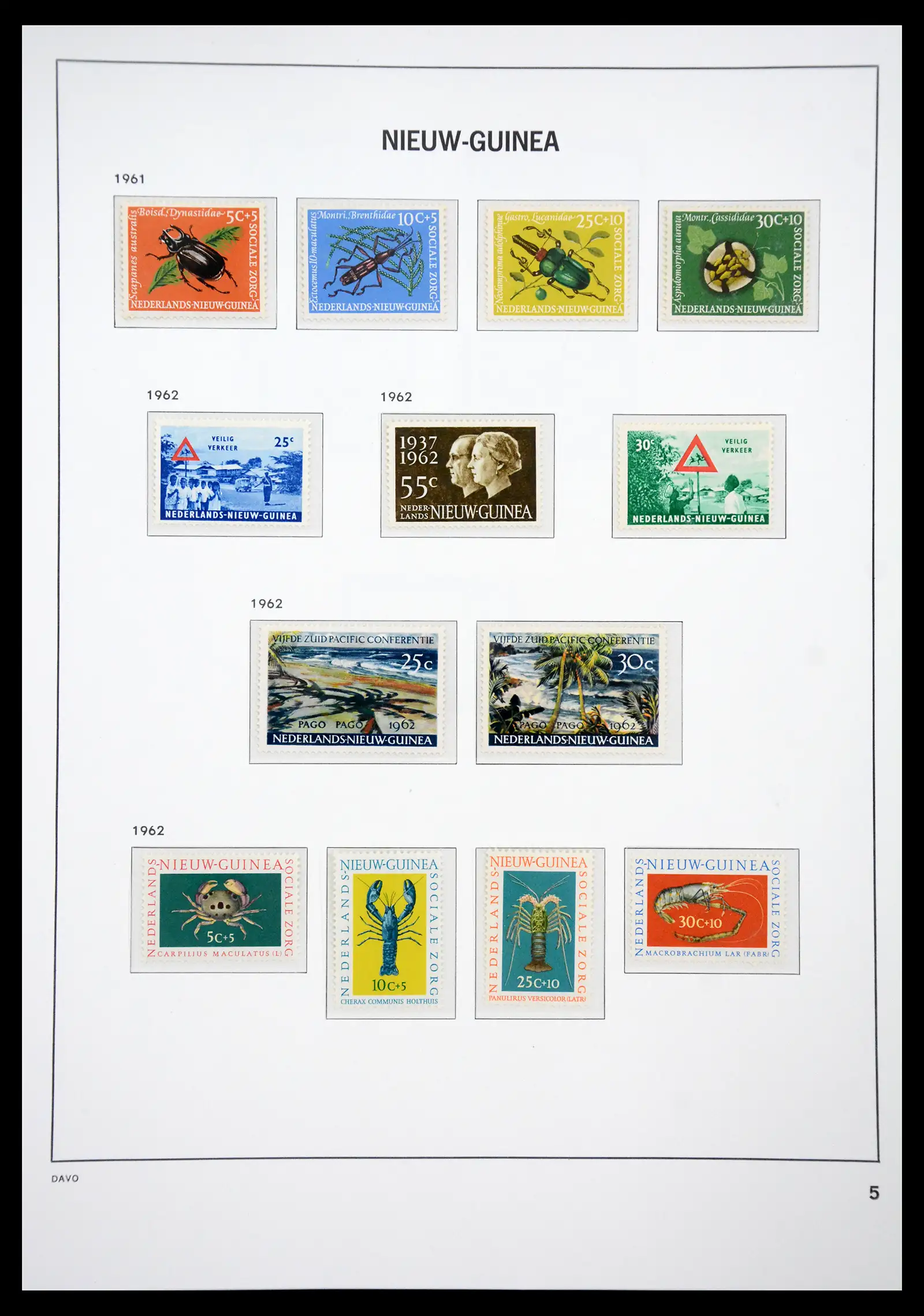 41429 0067 - Postzegelverzameling 41429 Nederlands Indië 1864-1949.