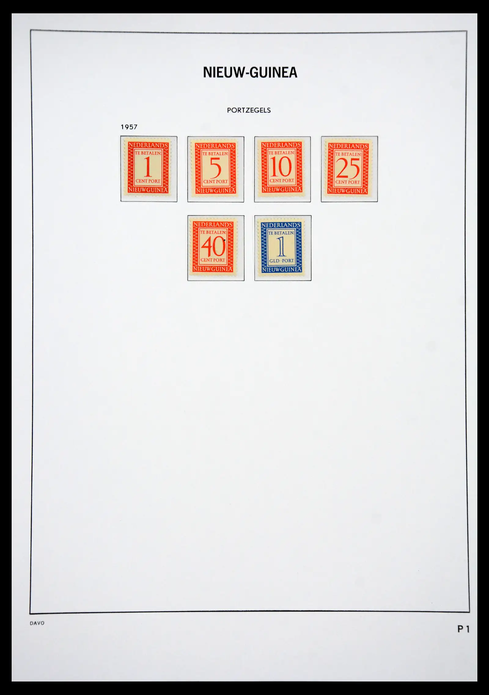 41429 0070 - Postzegelverzameling 41429 Nederlands Indië 1864-1949.
