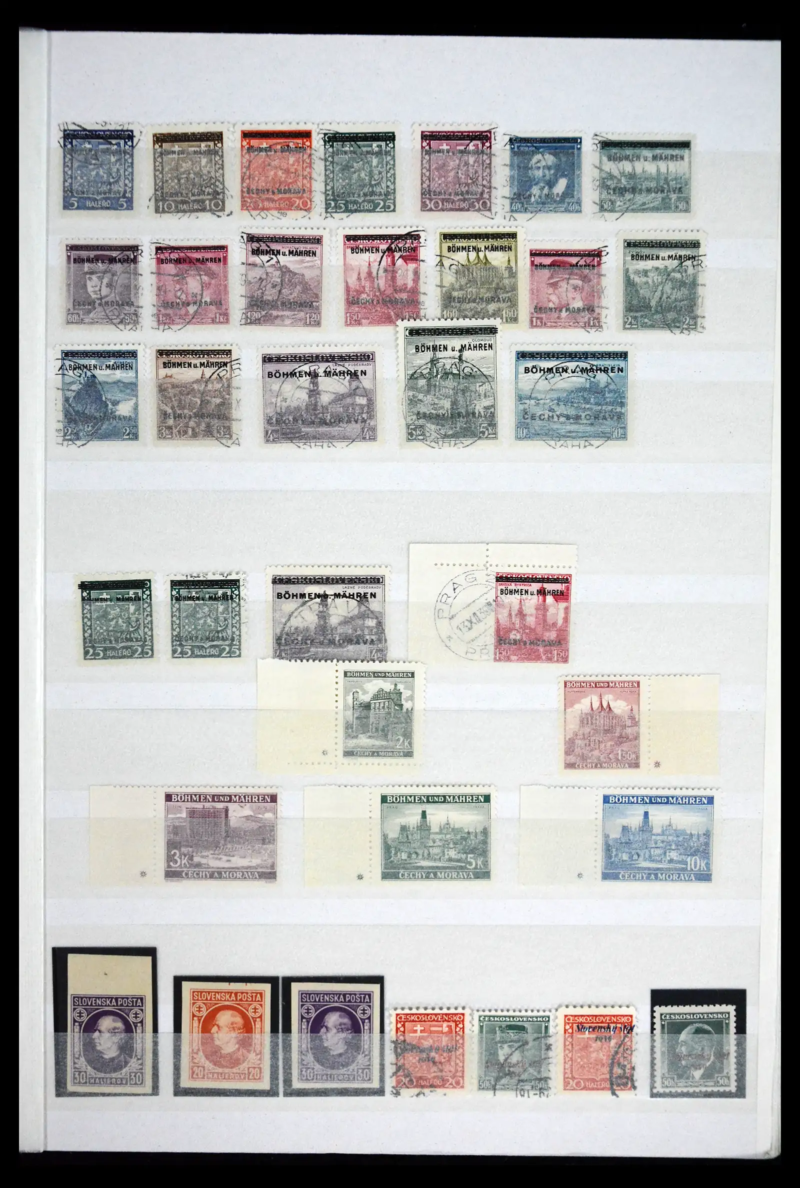 41441 0003 - Stamp collection 41441 Germany occupation WWII 1939-1945.