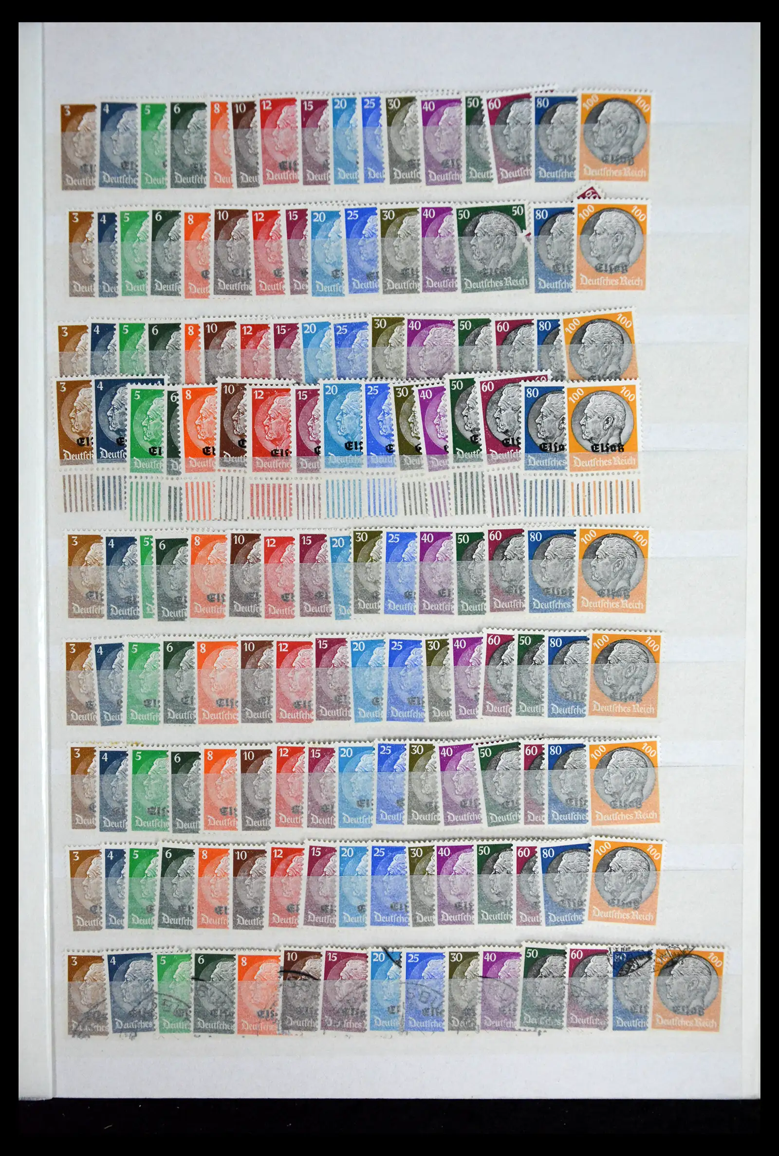 41441 0027 - Stamp collection 41441 Germany occupation WWII 1939-1945.