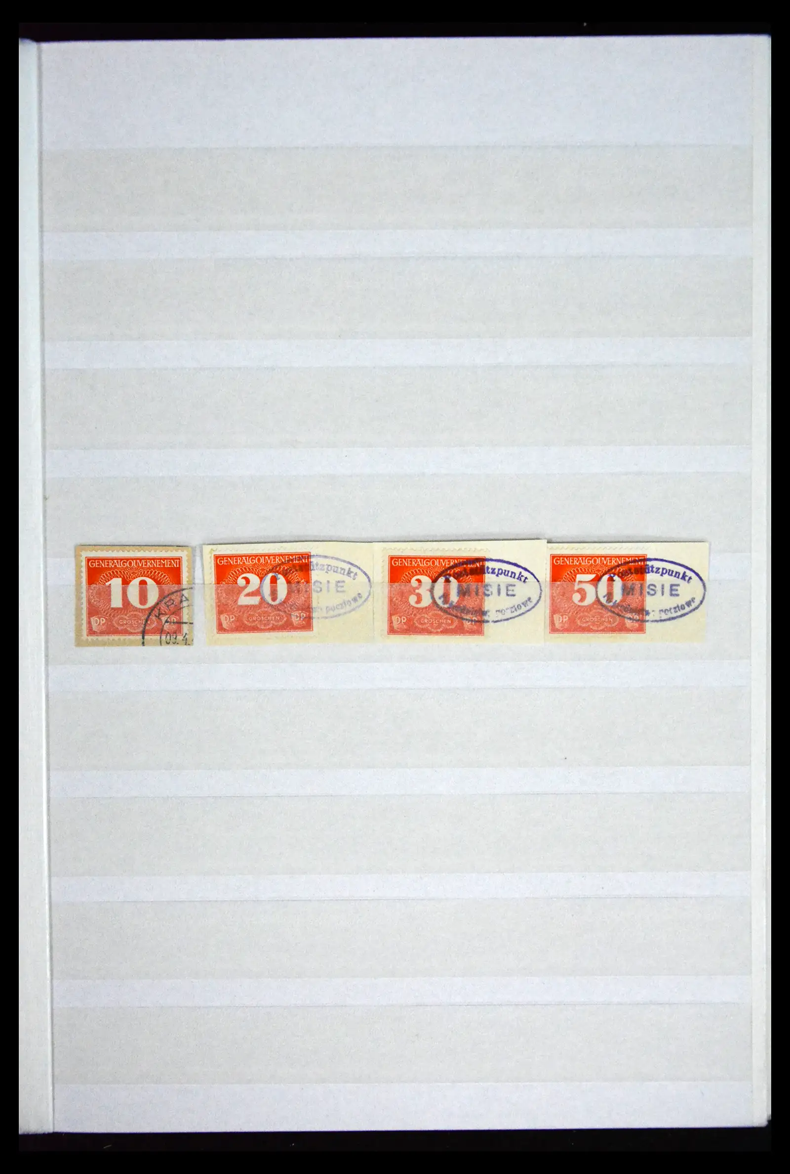 41441 0033 - Stamp collection 41441 Germany occupation WWII 1939-1945.