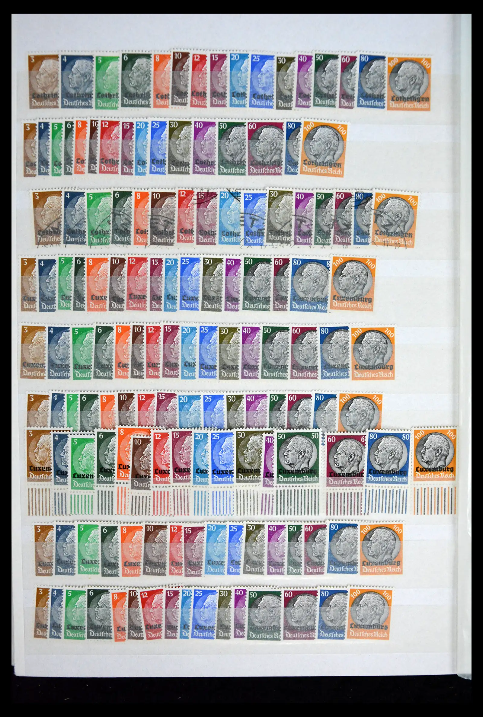 41441 0036 - Stamp collection 41441 Germany occupation WWII 1939-1945.