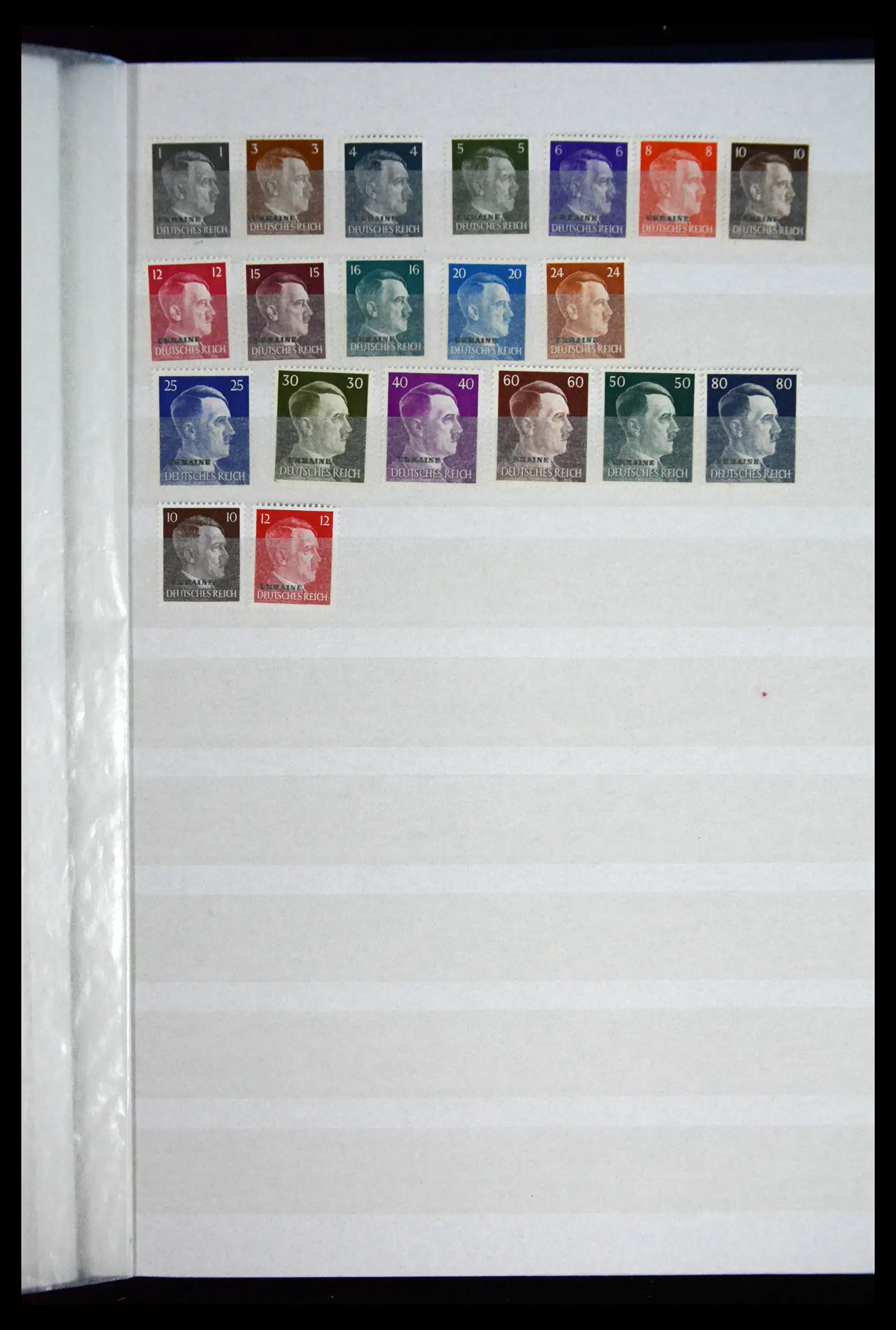 41441 0045 - Stamp collection 41441 Germany occupation WWII 1939-1945.