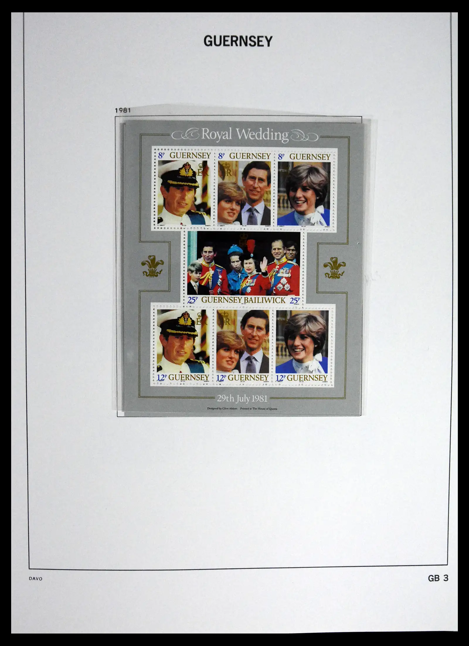 41448 0028 - Postzegelverzameling 41448 Guernsey 1941-2011.