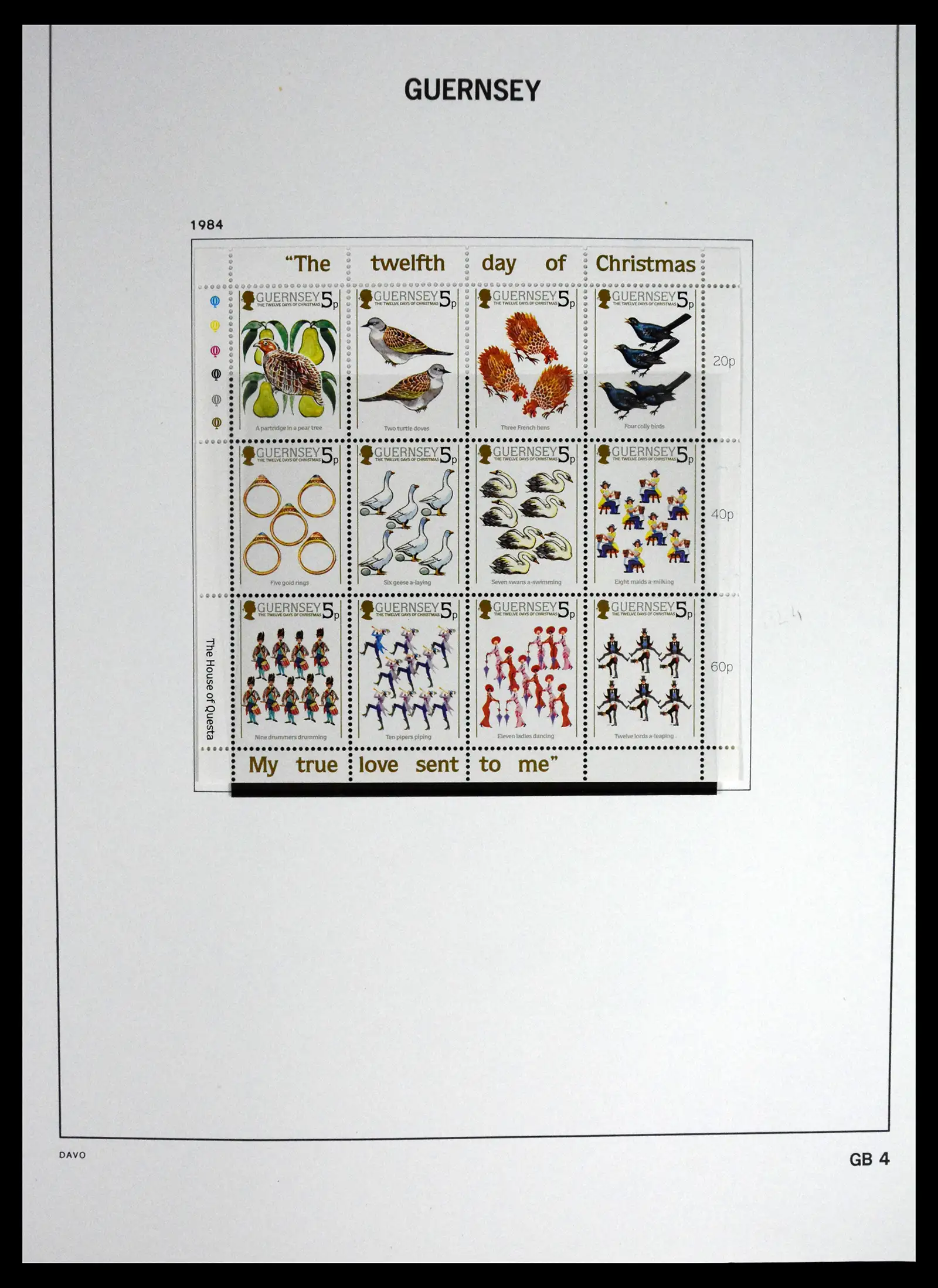 41448 0035 - Postzegelverzameling 41448 Guernsey 1941-2011.