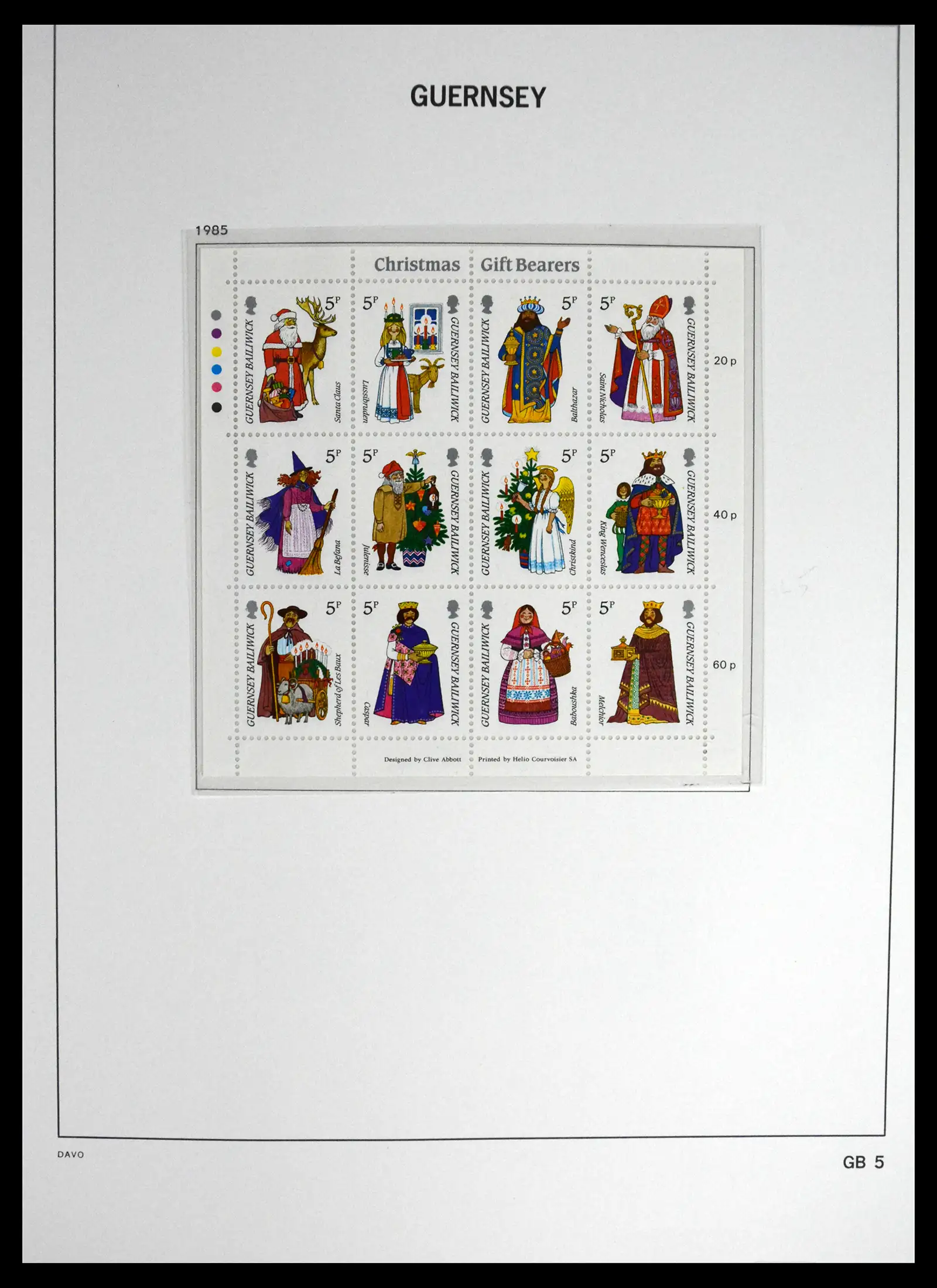 41448 0039 - Postzegelverzameling 41448 Guernsey 1941-2011.