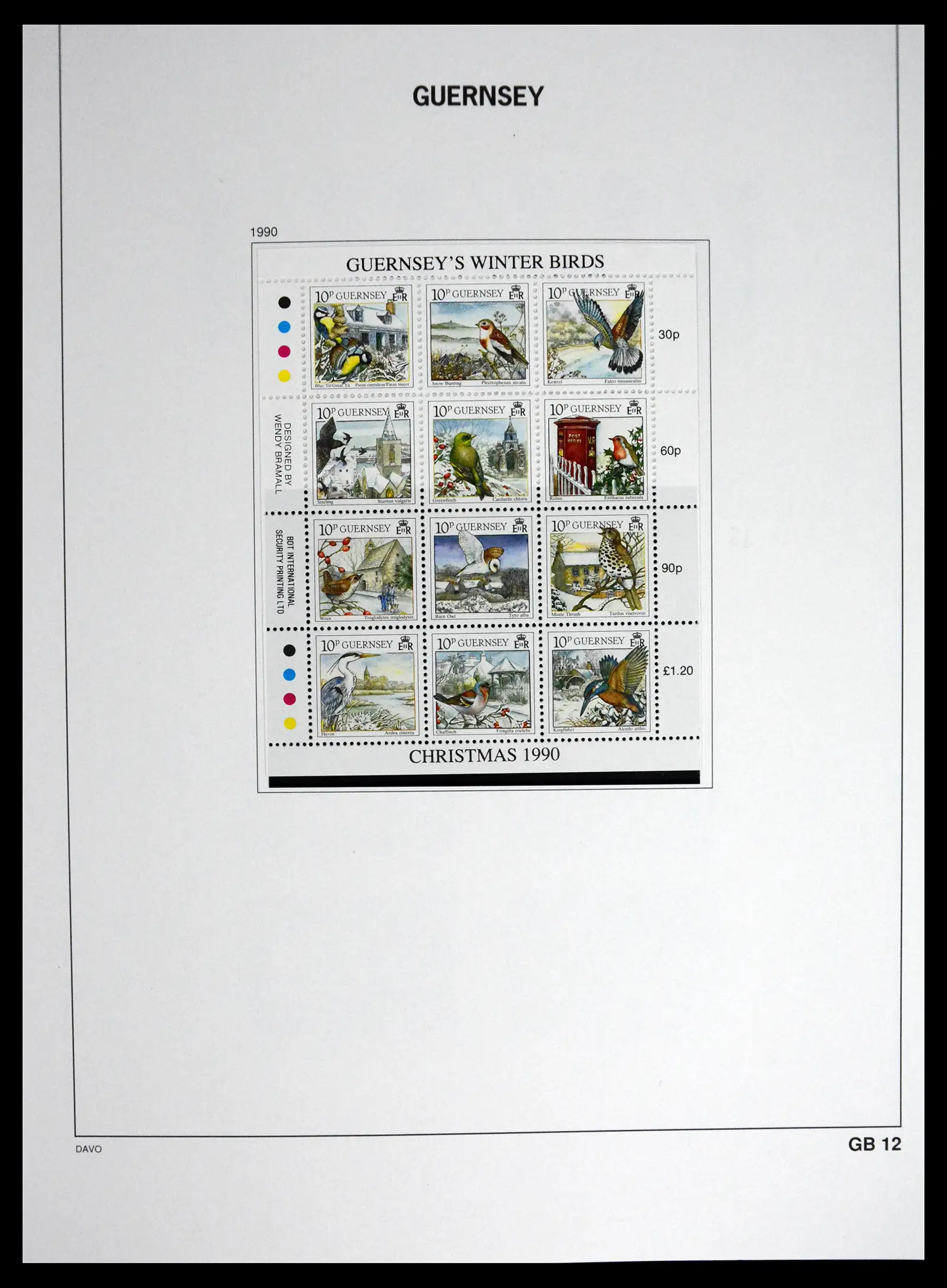 41448 0058 - Postzegelverzameling 41448 Guernsey 1941-2011.