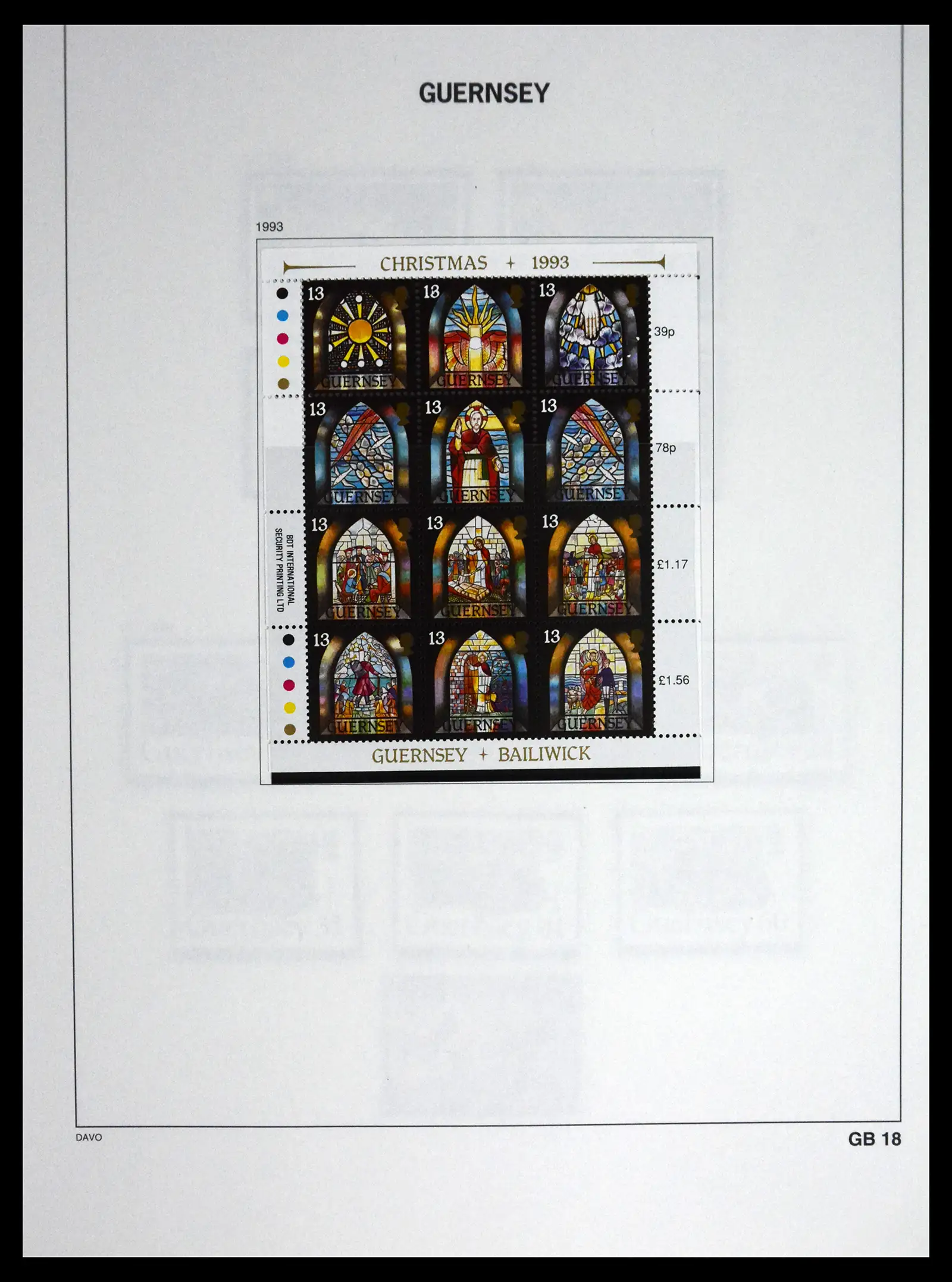 41448 0074 - Postzegelverzameling 41448 Guernsey 1941-2011.