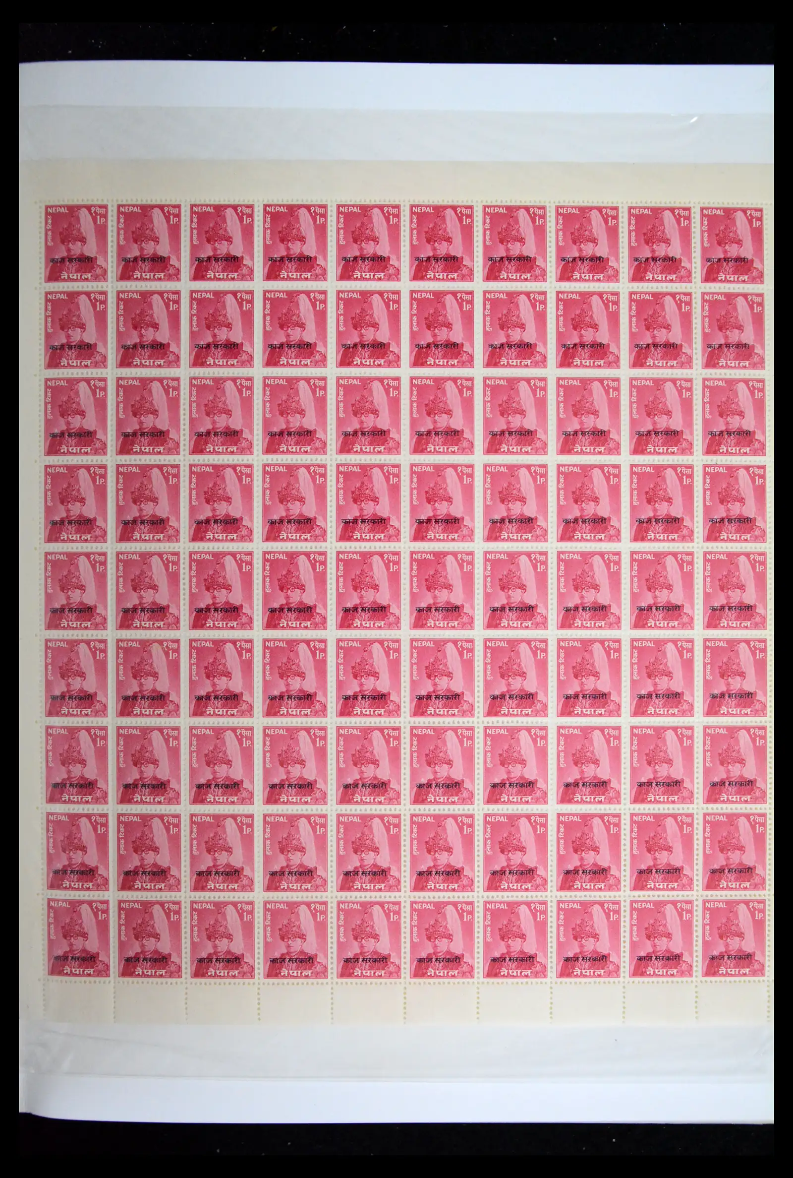 41451 0001 - Stamp collection 41451 Nepal 1881-2011.