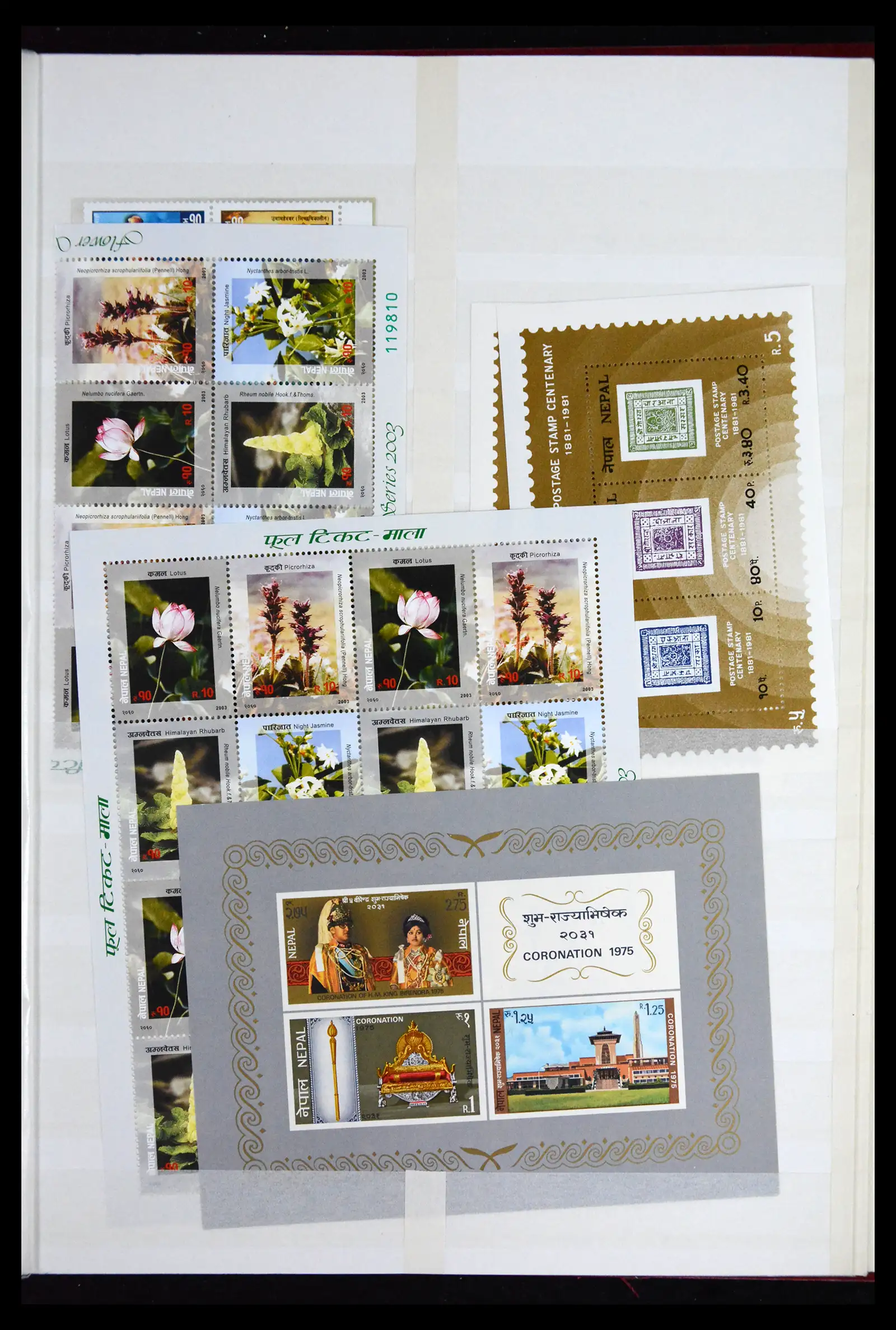 41451 0048 - Stamp collection 41451 Nepal 1881-2011.