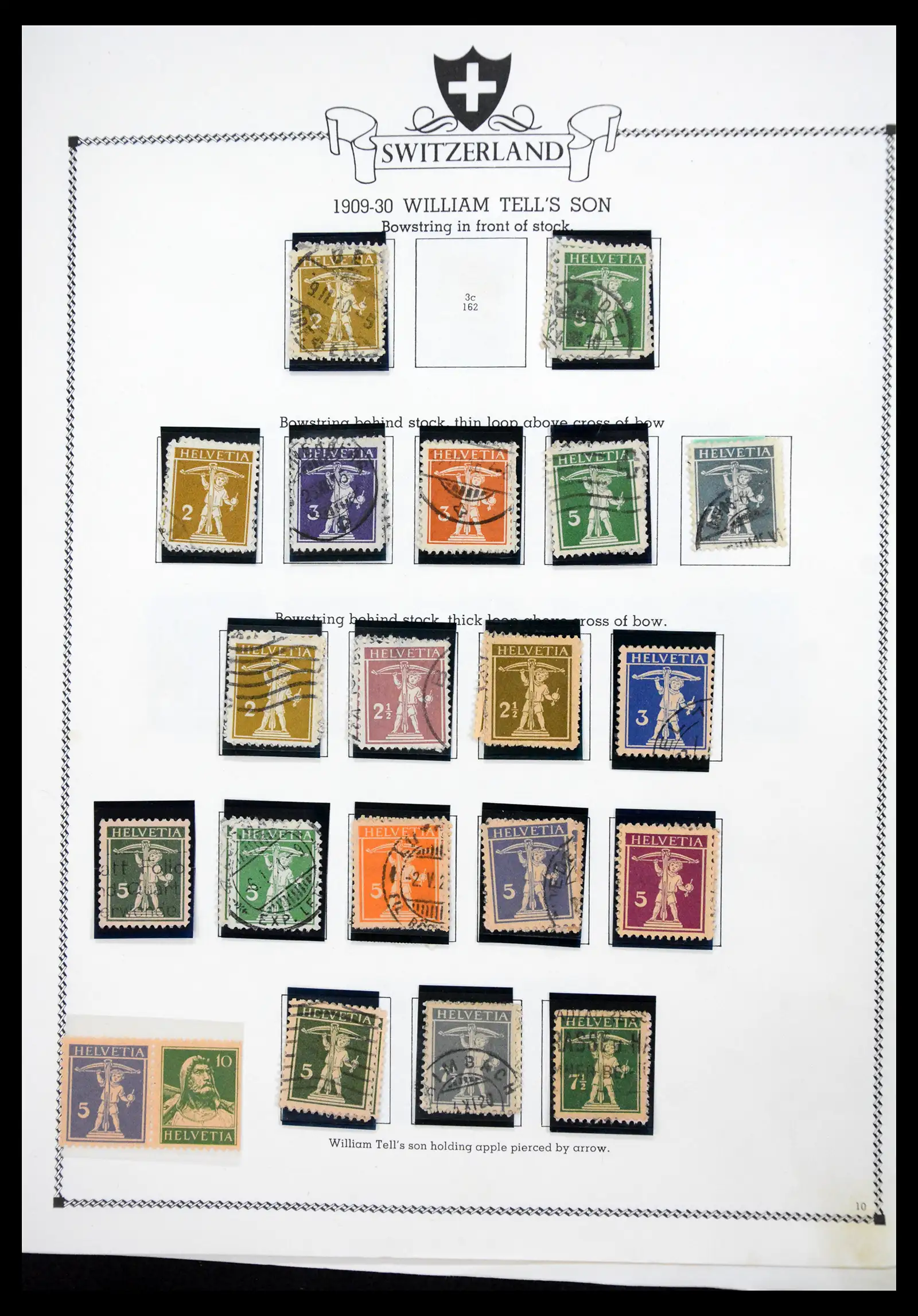 41464 0008 - Postzegelverzameling 41464 Zwitserland 1850-1979.