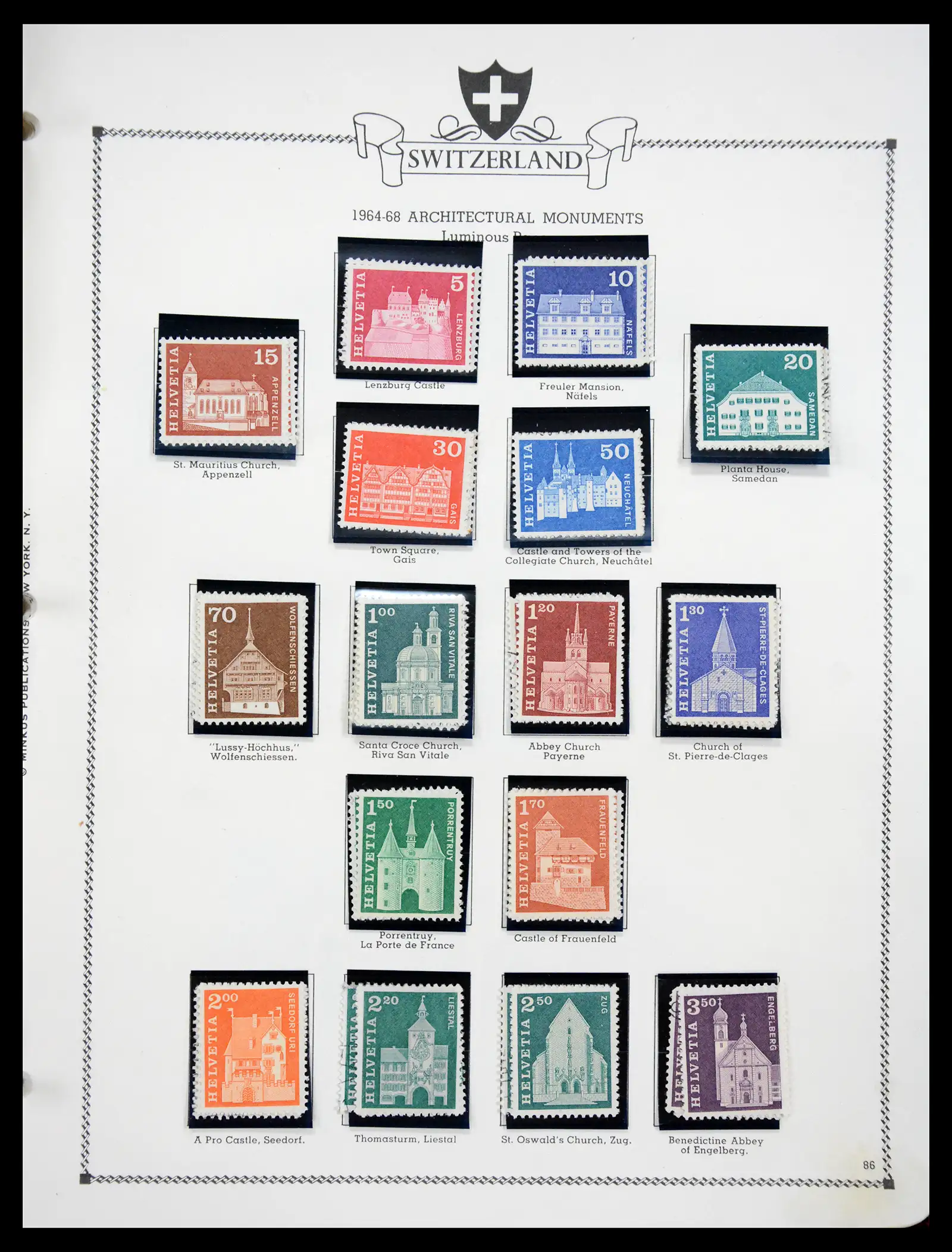 41464 0085 - Postzegelverzameling 41464 Zwitserland 1850-1979.
