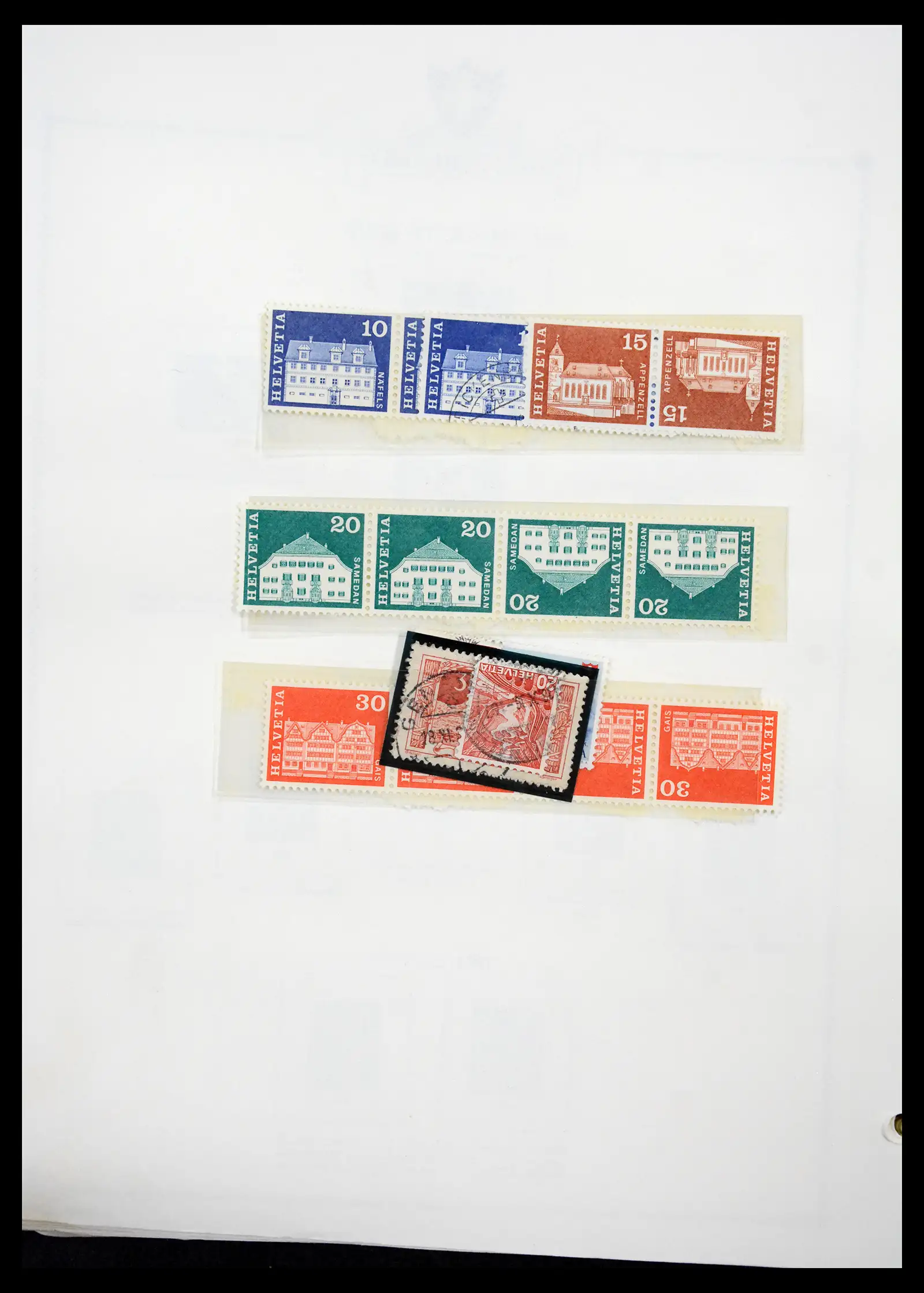 41464 0086 - Postzegelverzameling 41464 Zwitserland 1850-1979.