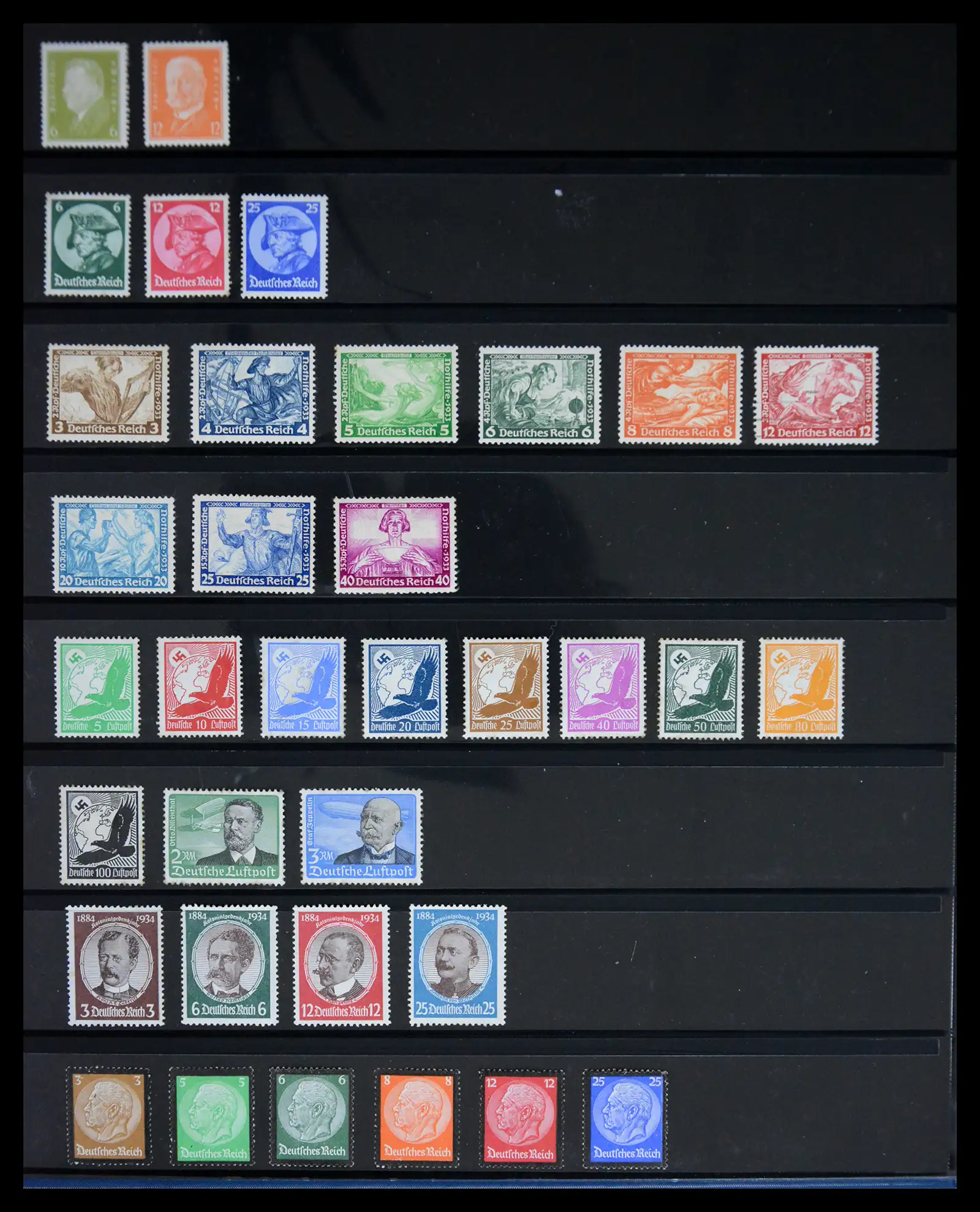 41477 0004 - Stamp collection 41477 Germany Reich 1872-1942.
