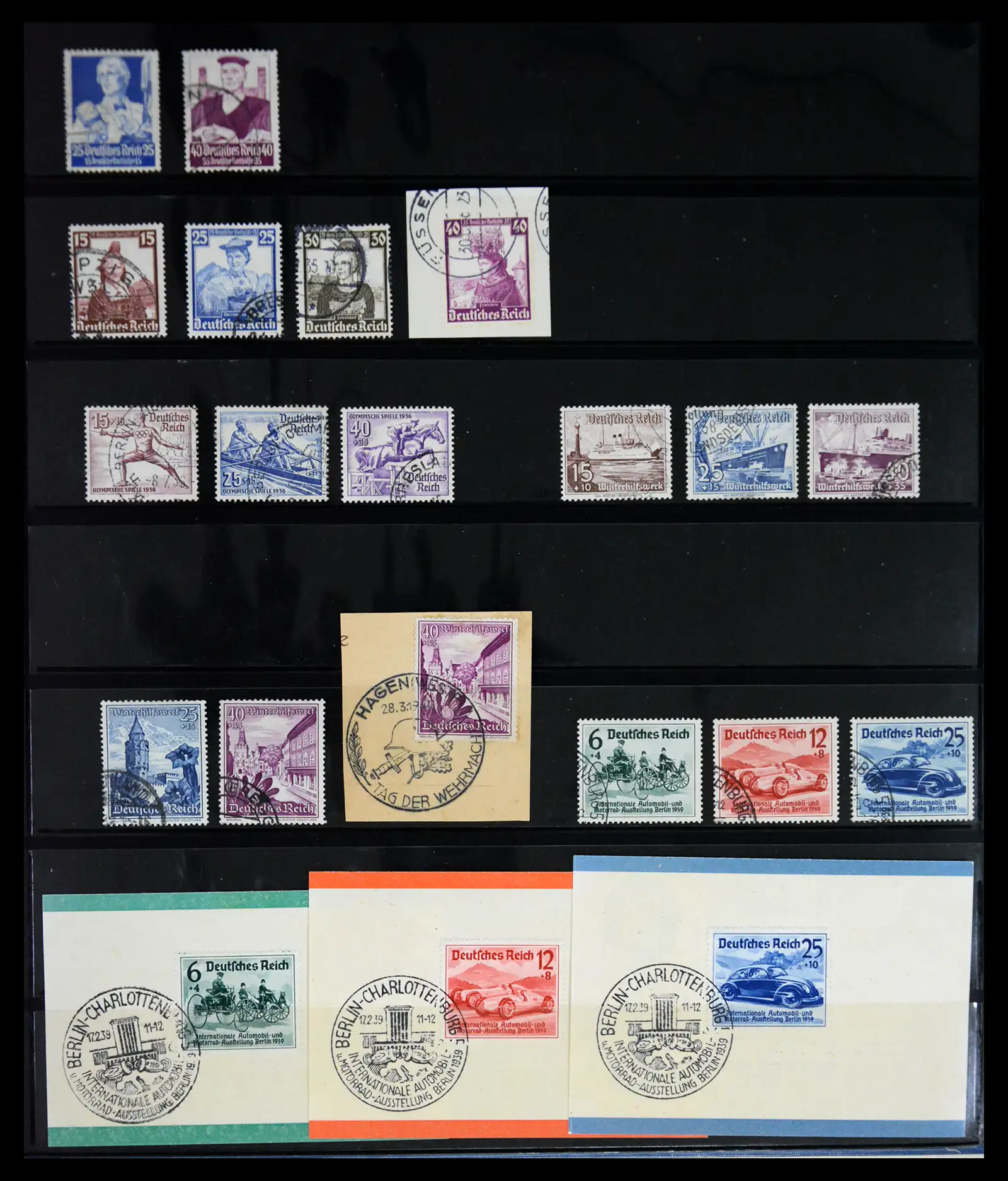 41477 0017 - Stamp collection 41477 Germany Reich 1872-1942.