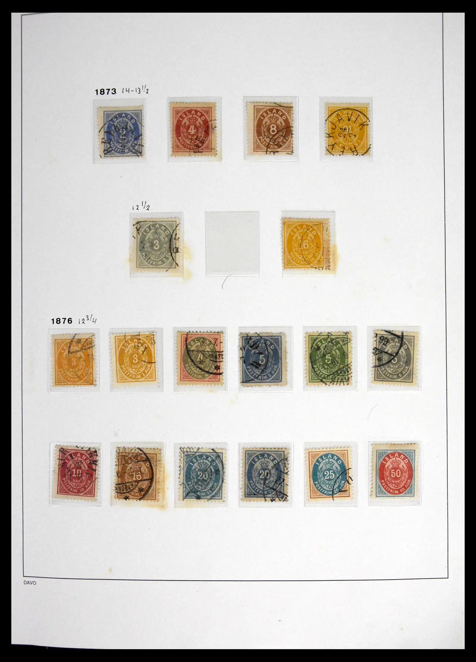 41500 0004 - Stamp collection 41500 Iceland supercollection 1873-1999.