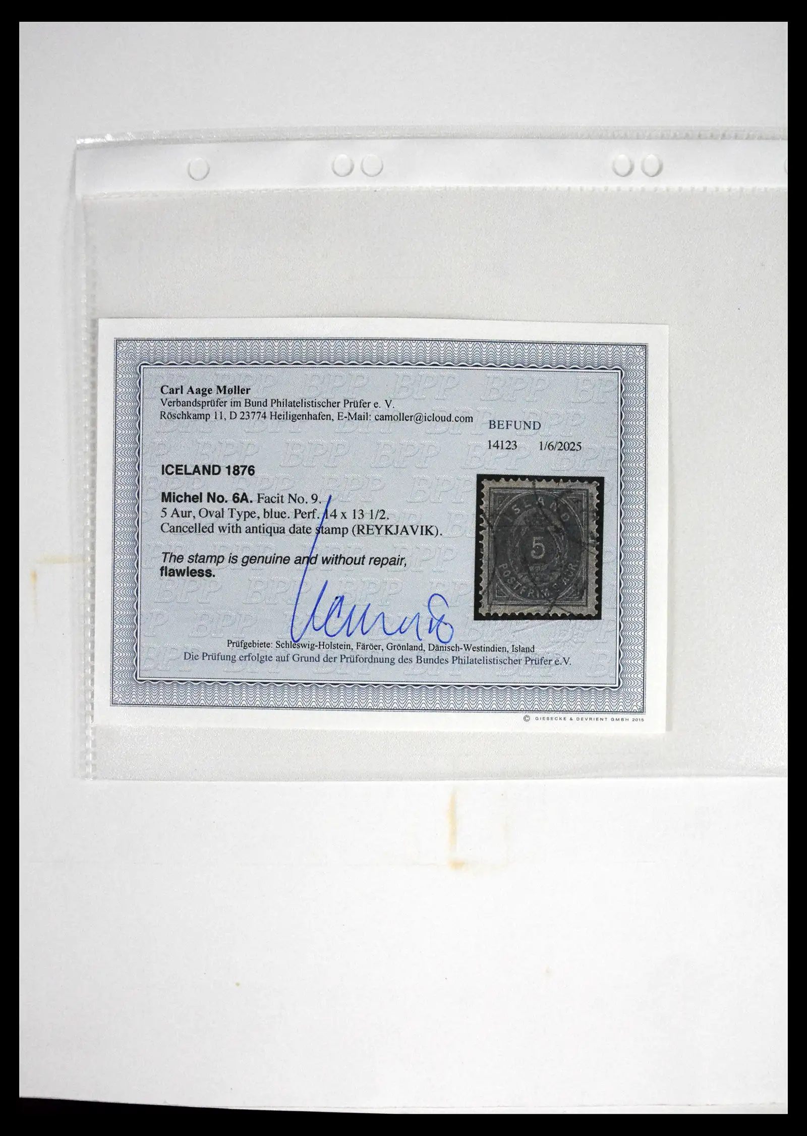 41500 0006 - Stamp collection 41500 Iceland supercollection 1873-1999.