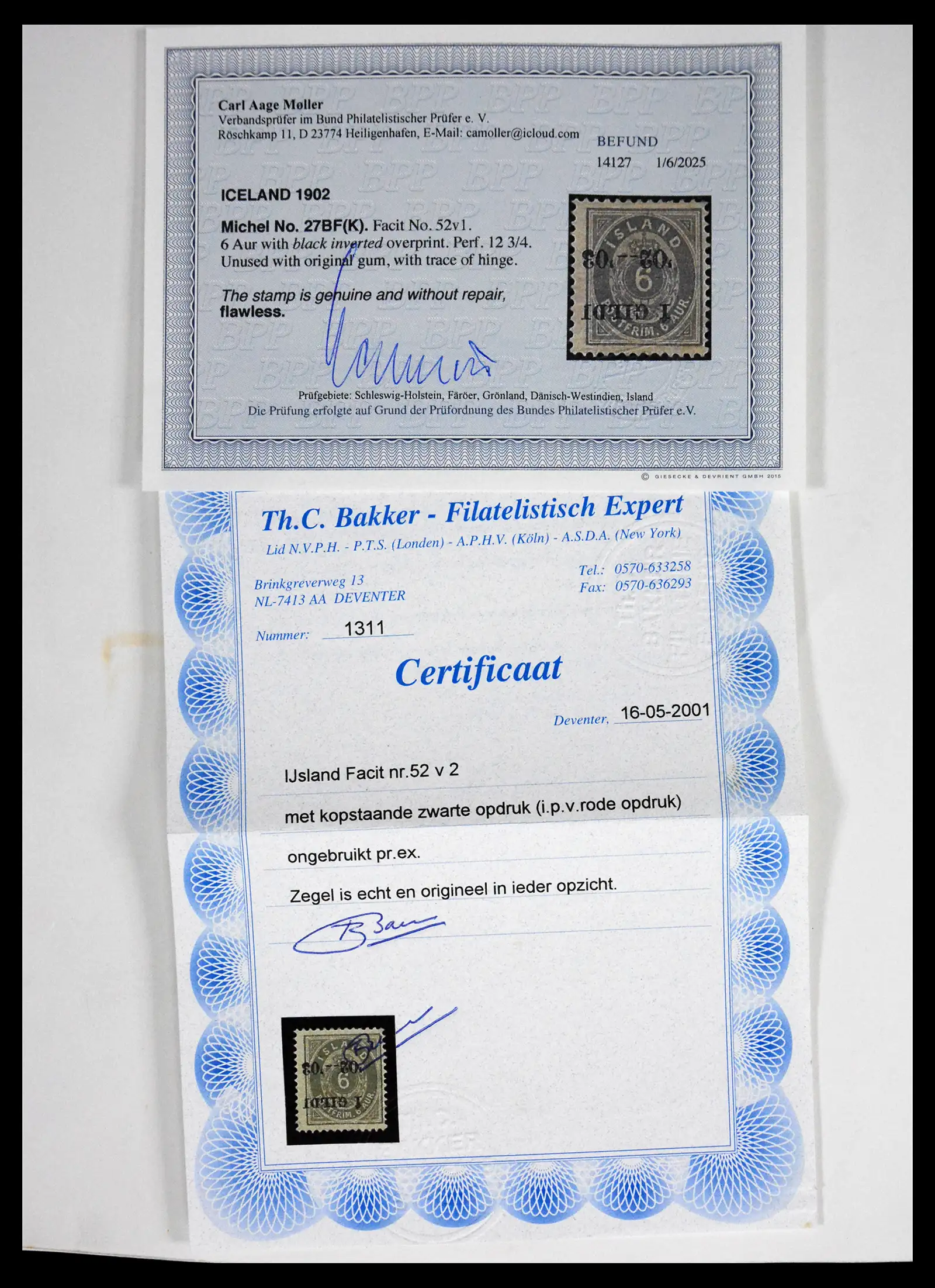 41500 0009 - Stamp collection 41500 Iceland supercollection 1873-1999.