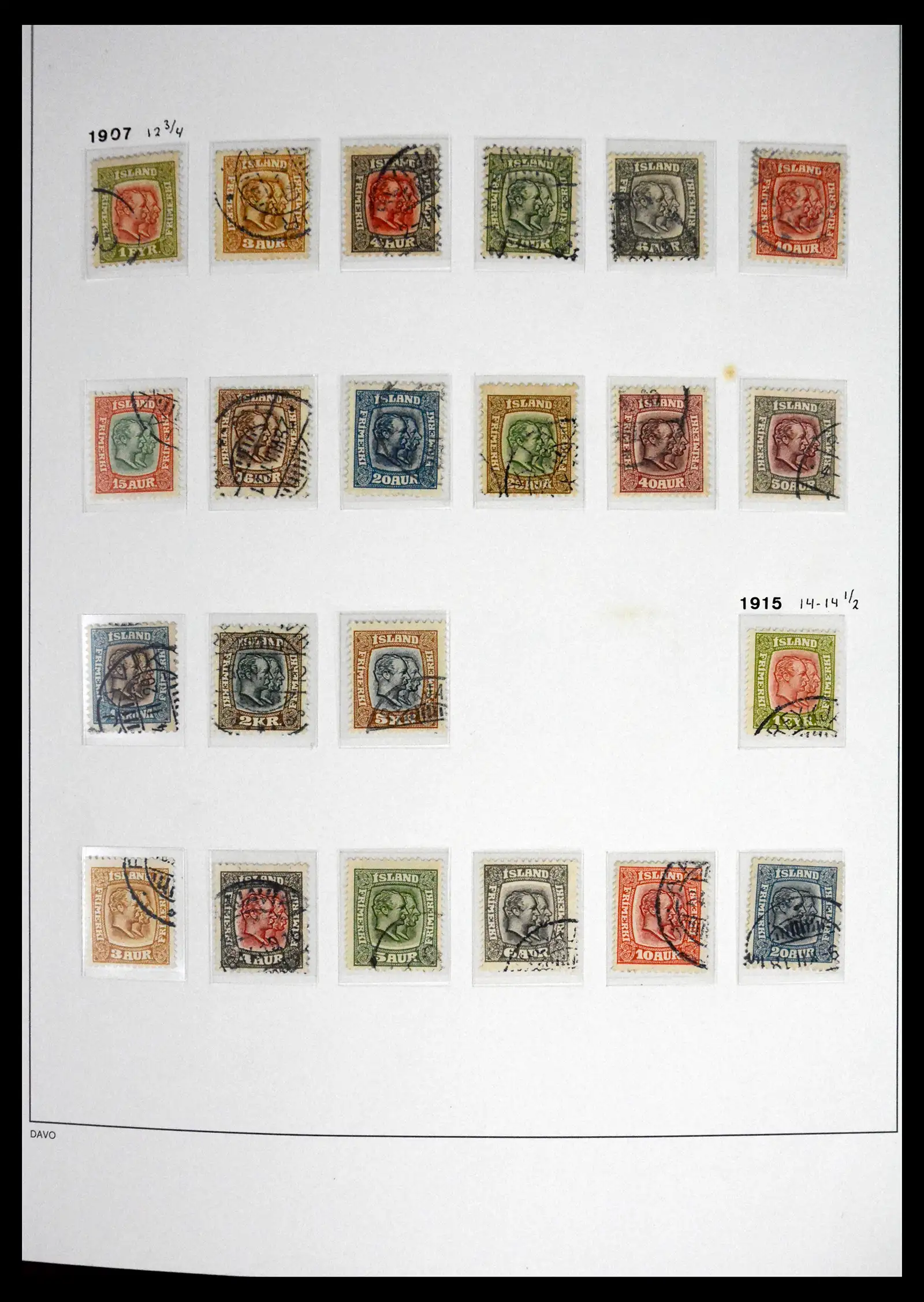 41500 0017 - Stamp collection 41500 Iceland supercollection 1873-1999.