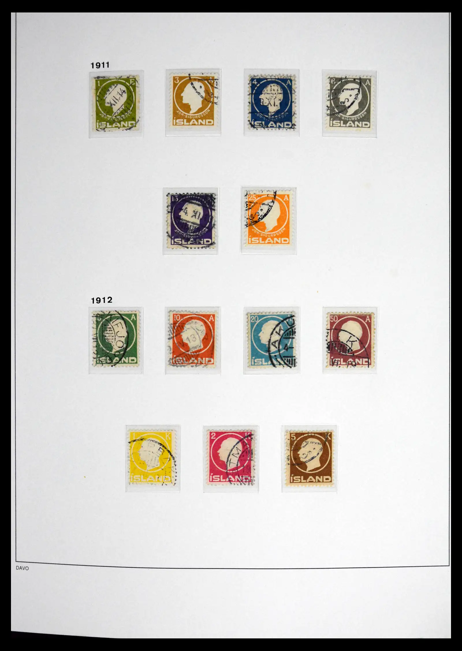 41500 0018 - Stamp collection 41500 Iceland supercollection 1873-1999.