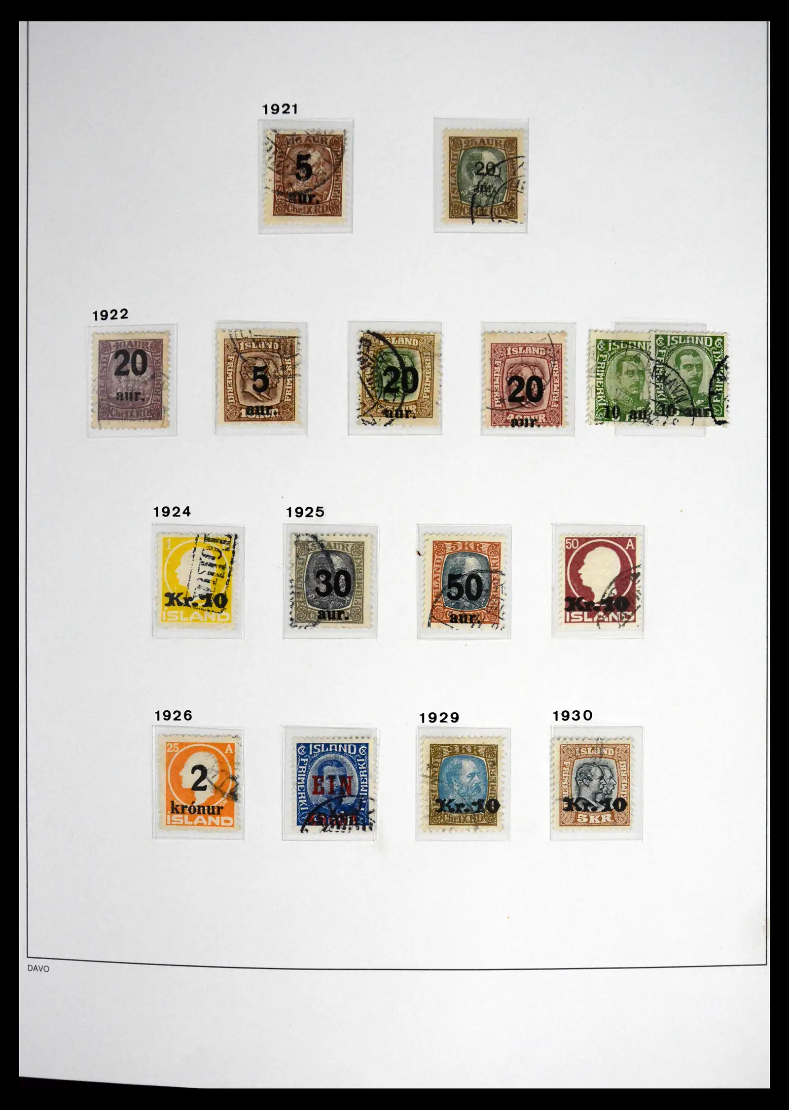 41500 0020 - Stamp collection 41500 Iceland supercollection 1873-1999.