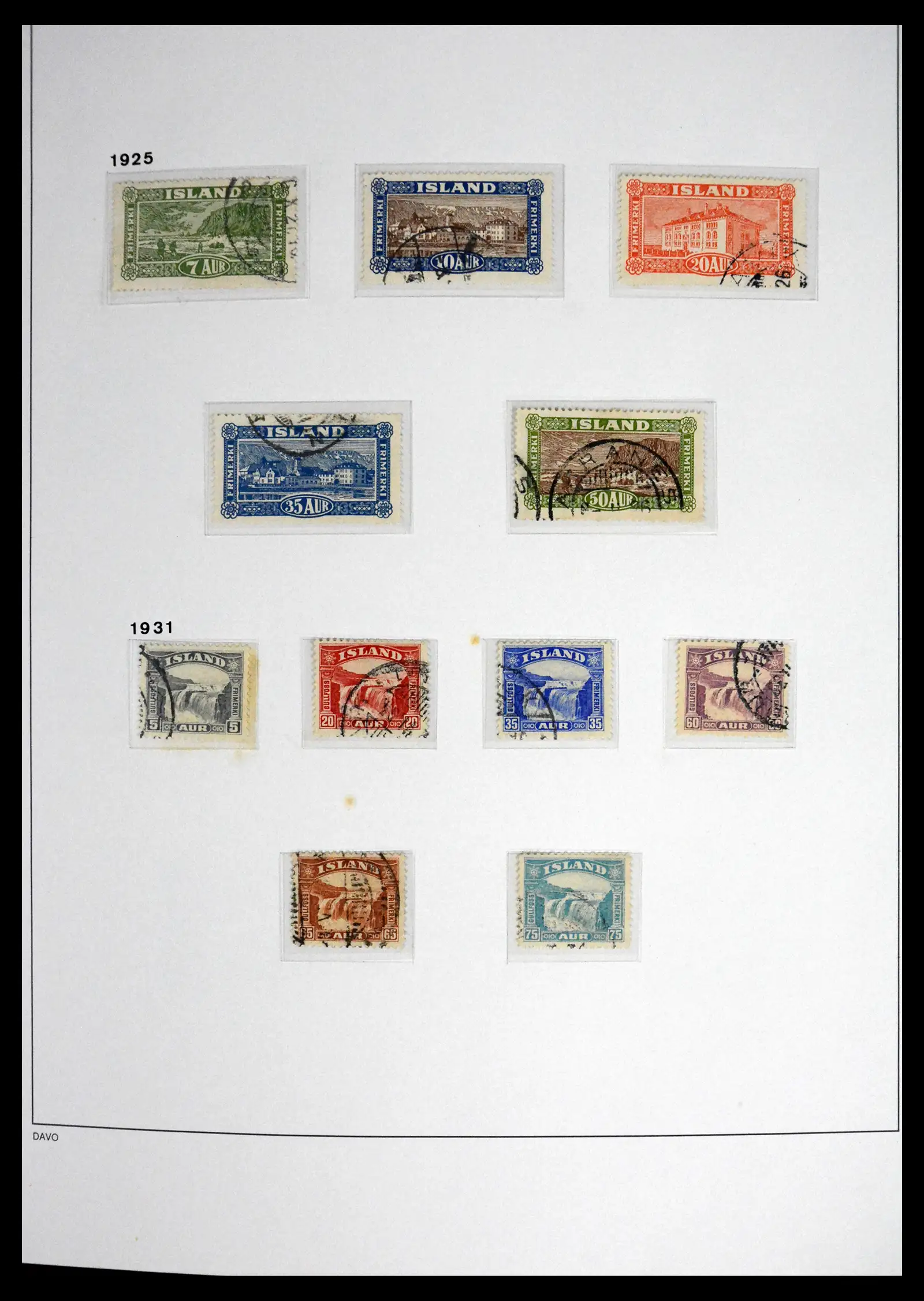 41500 0021 - Stamp collection 41500 Iceland supercollection 1873-1999.